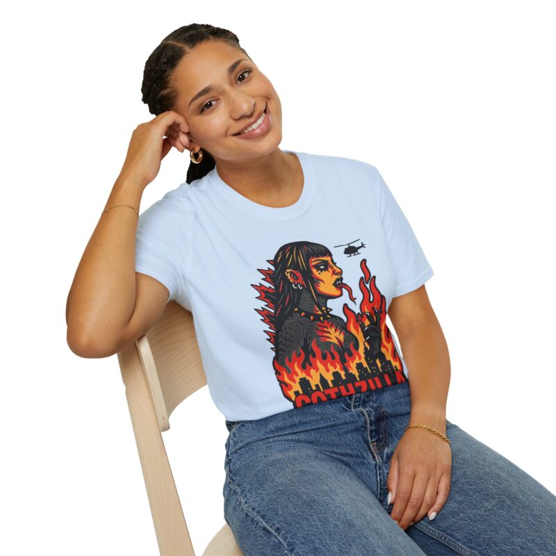 Gothzilla Unisex T-shirt - Image 51