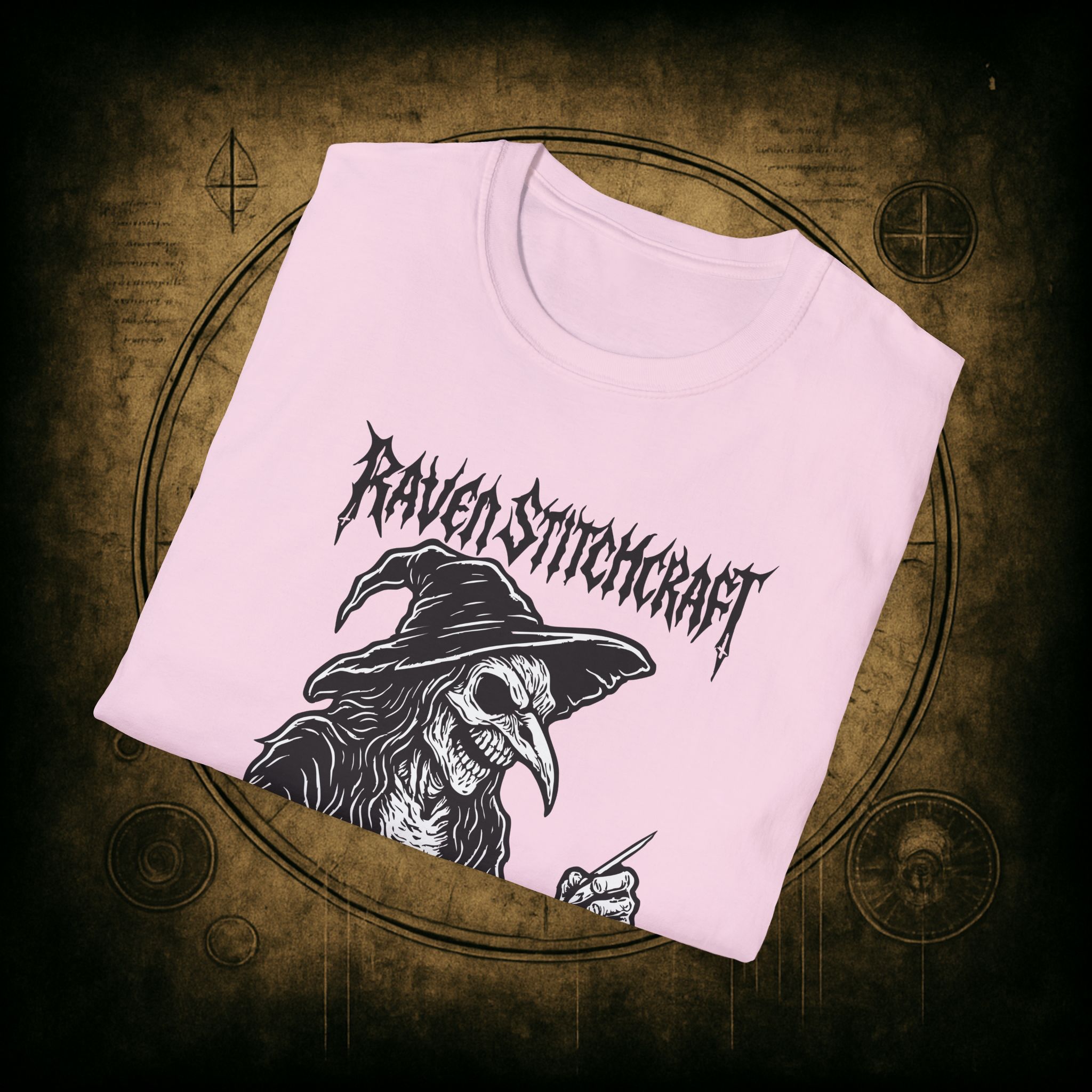 Raven Stitcher Unisex T-Shirt - Image 64