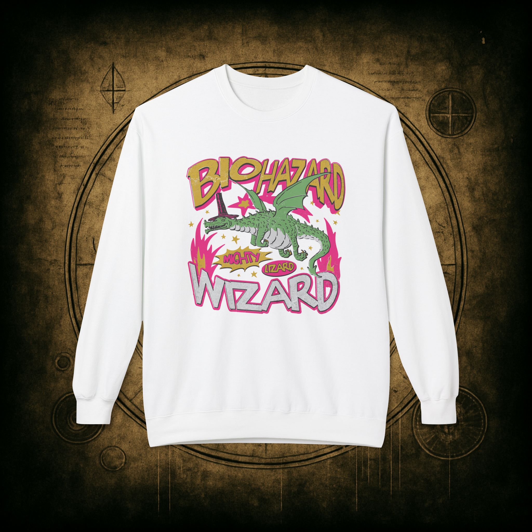 Biohazard Wizard Unisex Sweatshirt - Image 7