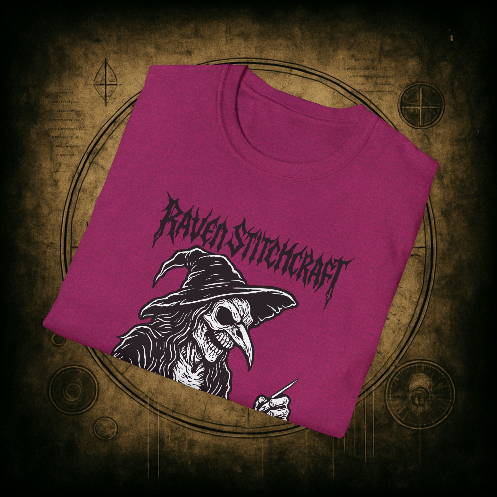 Raven Stitcher Unisex T-Shirt - Image 39
