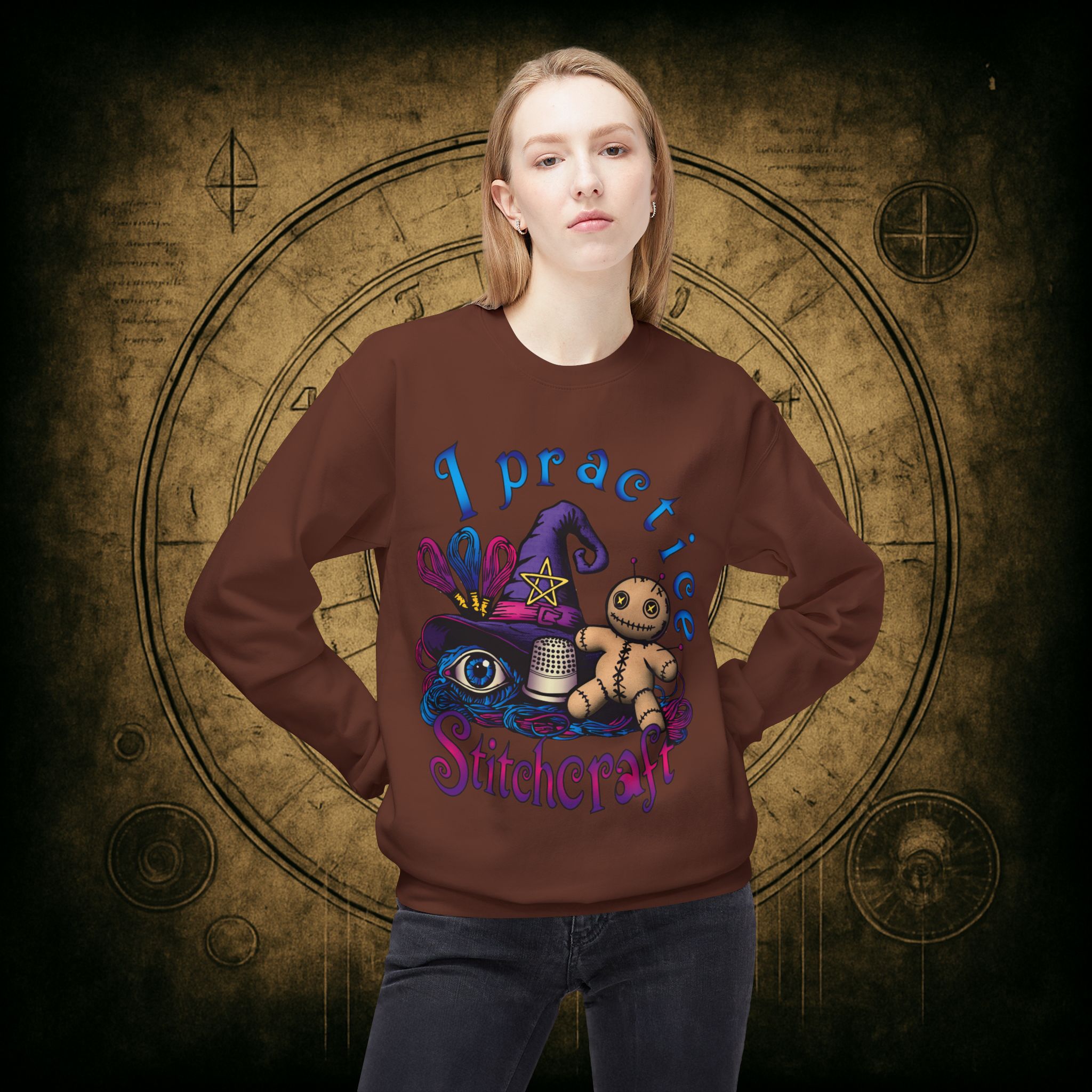 I Practice Stitchcraft Unisex Sweatshirt - Image 11