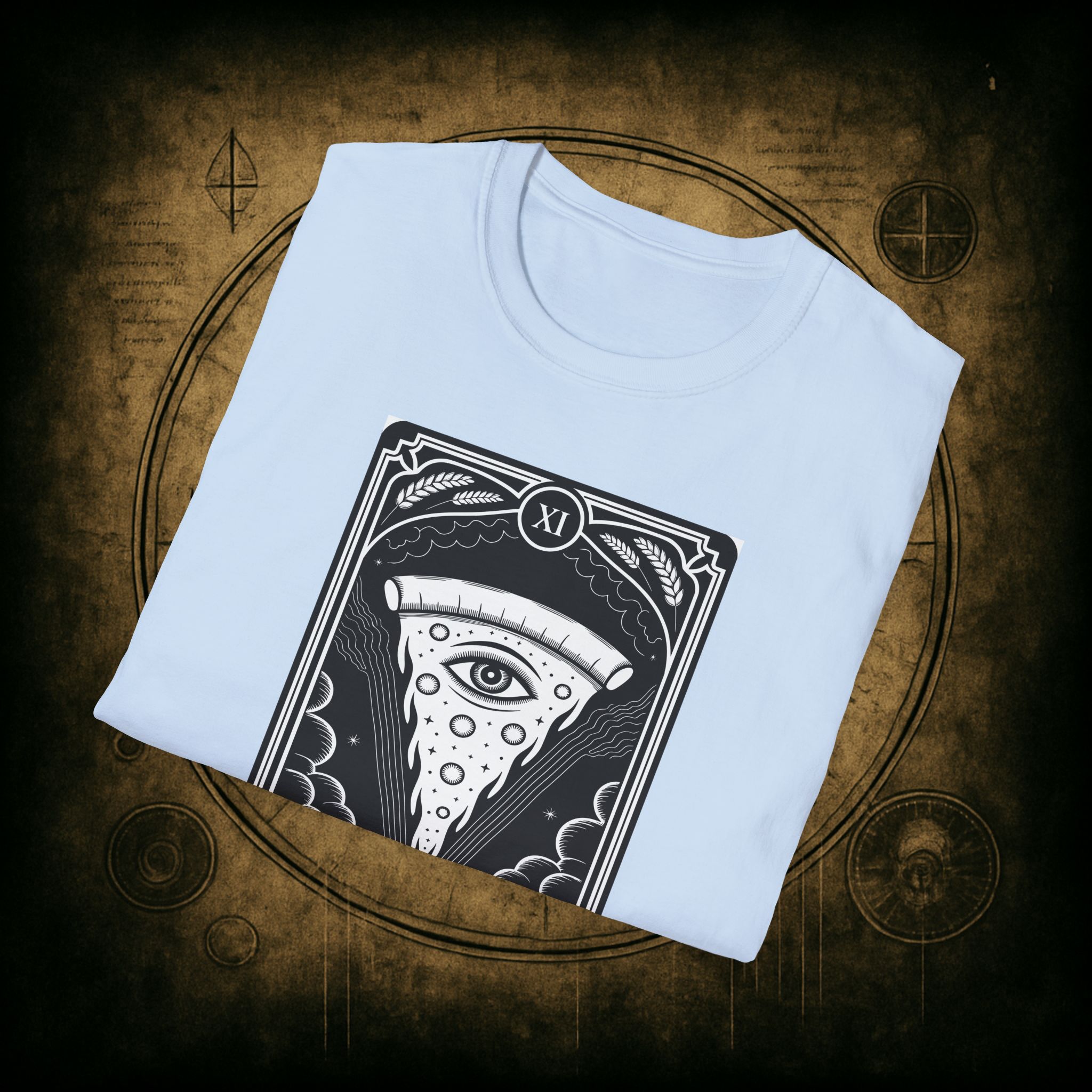 The Pizza Tarot Unisex T-Shirt - Image 49