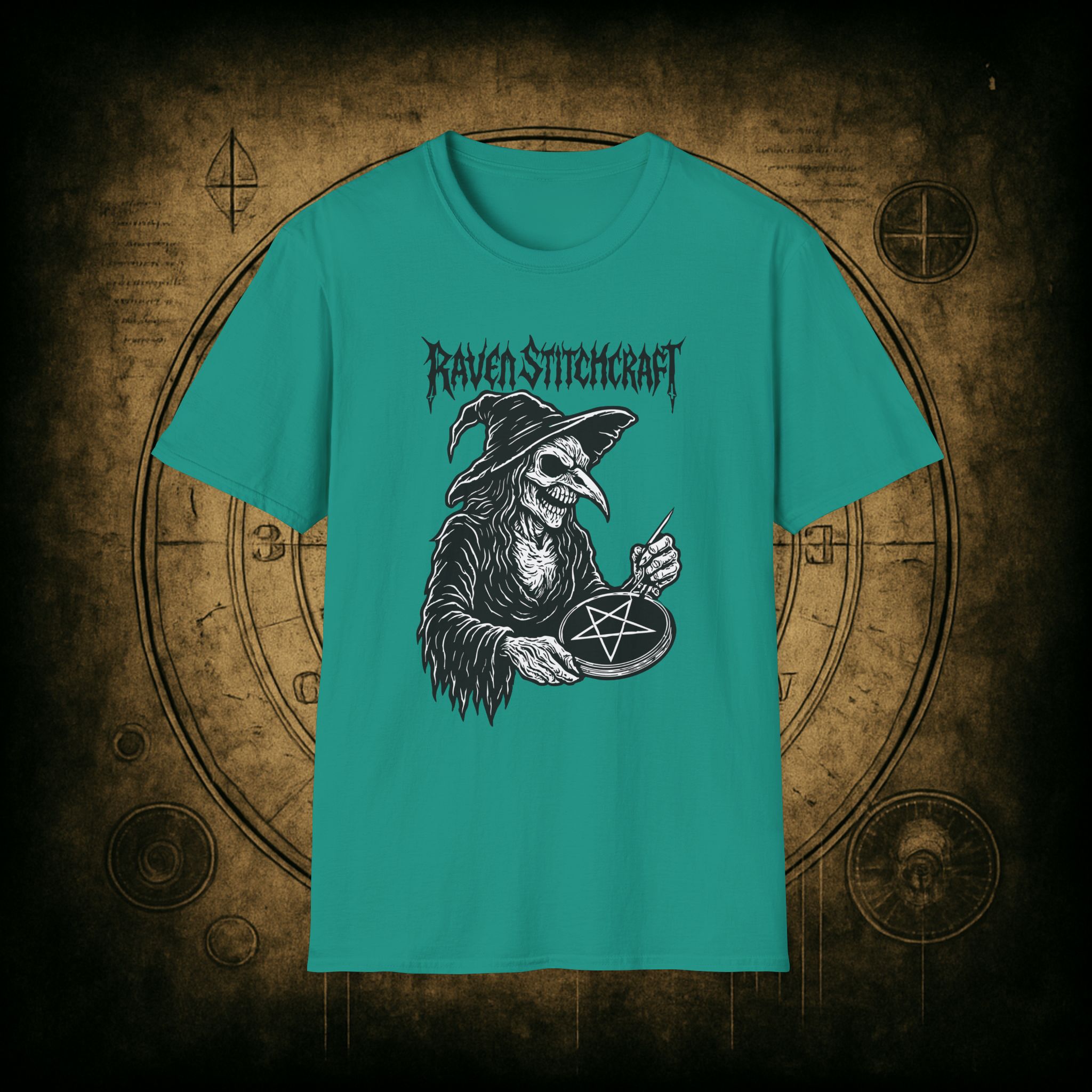 Raven Stitcher Unisex T-Shirt - Image 43