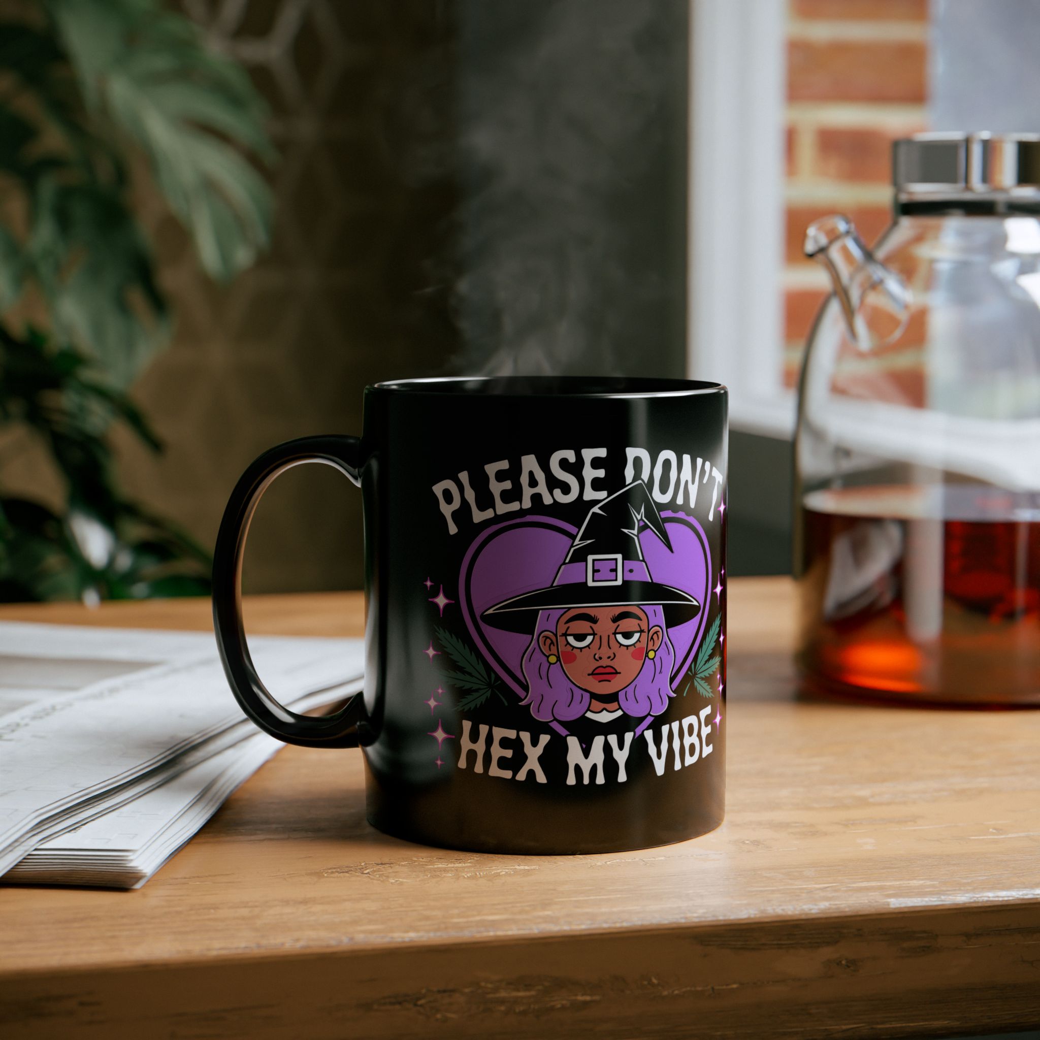 Don’t Hex My Vibe Ceramic Mug - Image 6