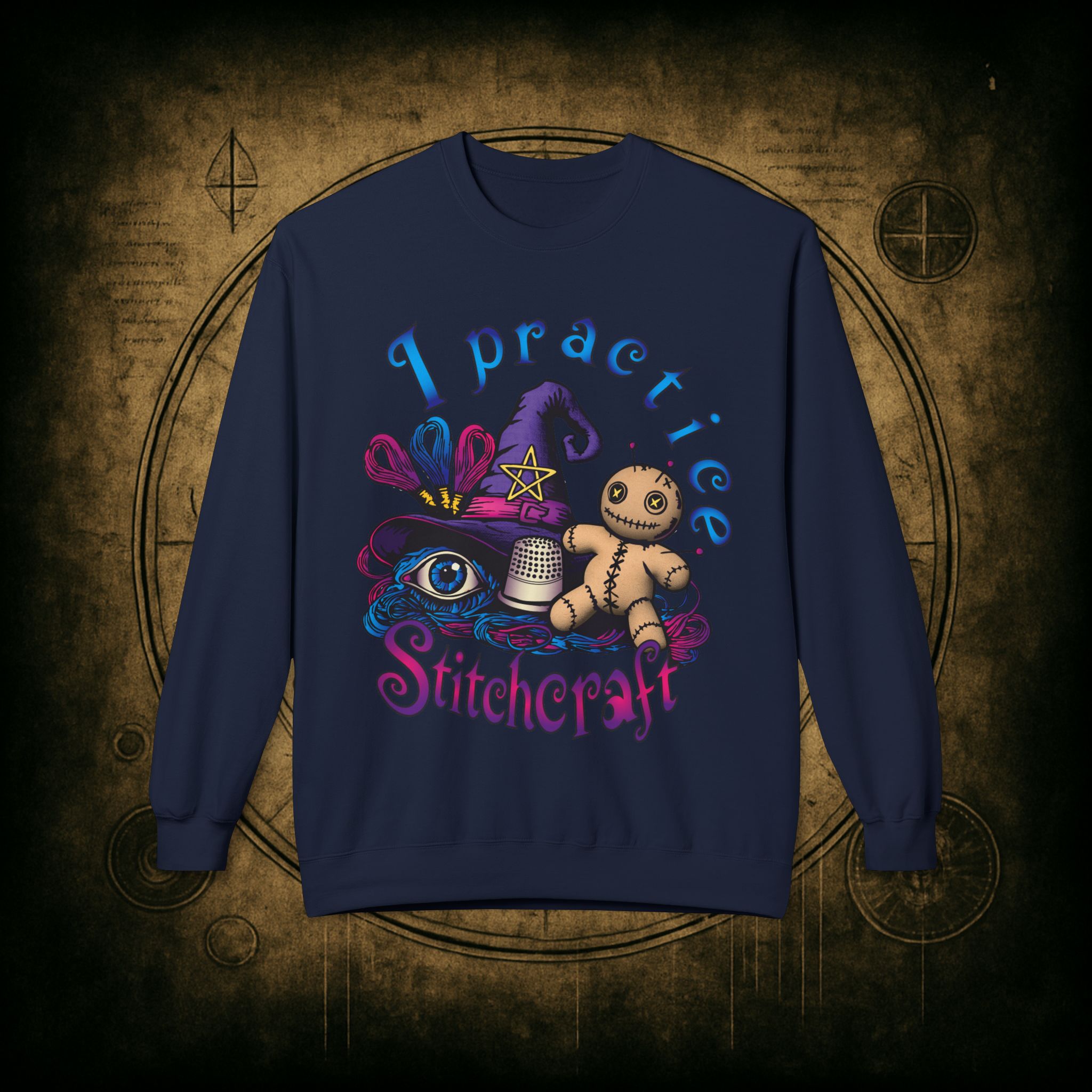 I Practice Stitchcraft Unisex Sweatshirt - Image 34