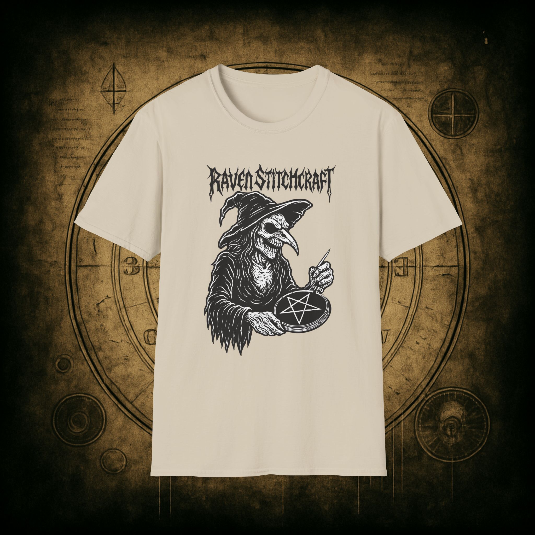 Raven Stitcher Unisex T-Shirt - Image 17