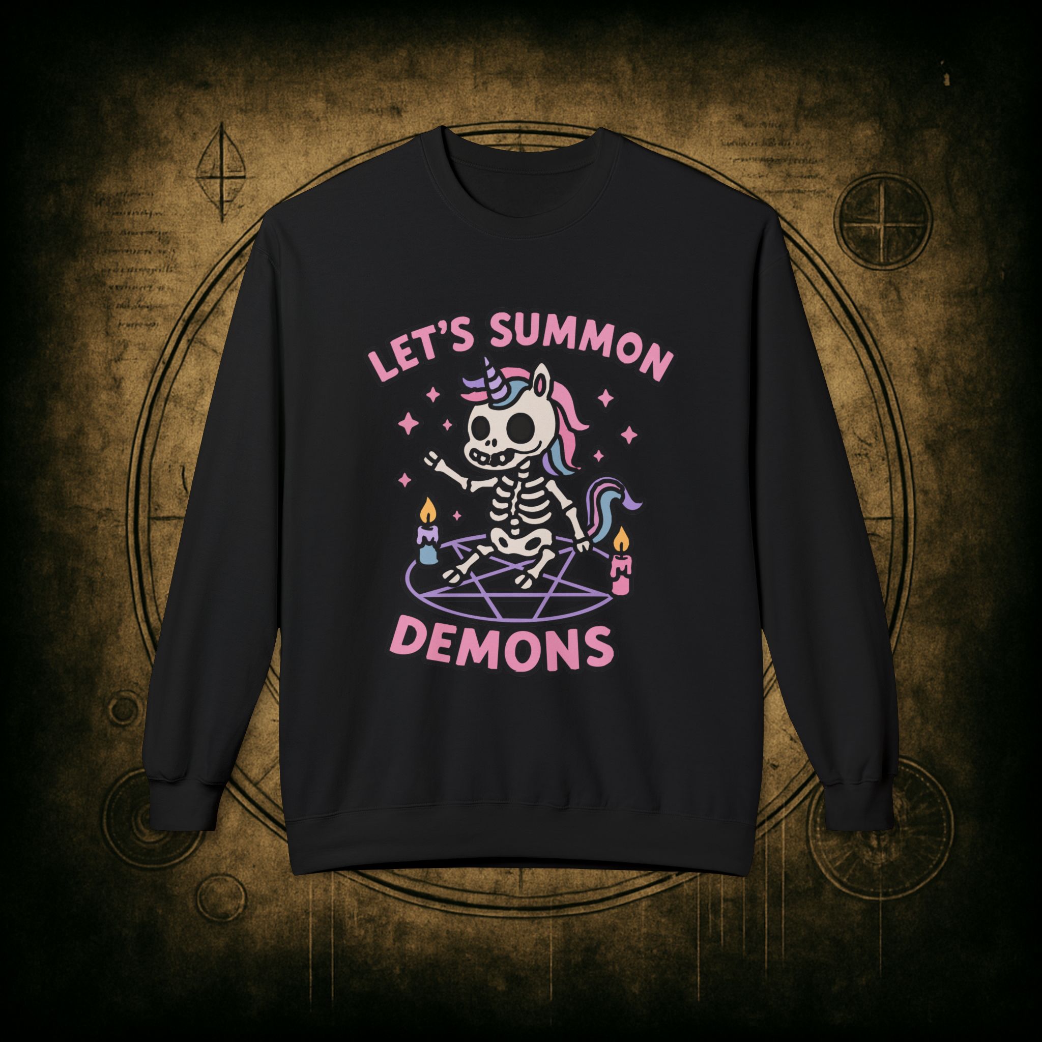 Let’s Summon Demons Unisex Sweatshirt - Image 13