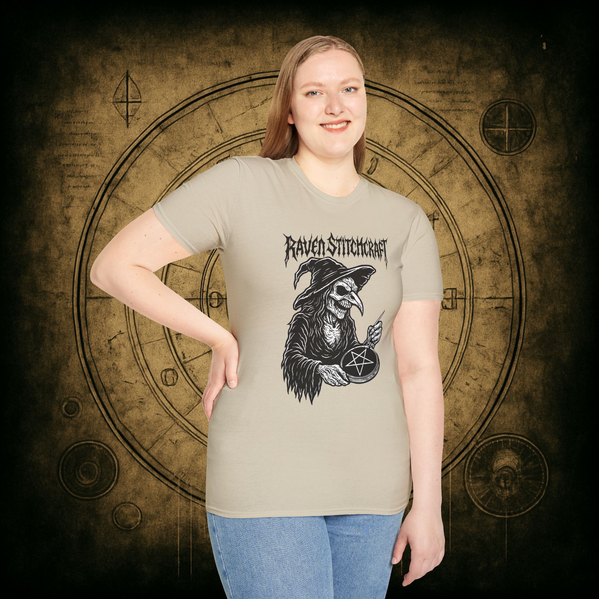 Raven Stitcher Unisex T-Shirt - Image 19