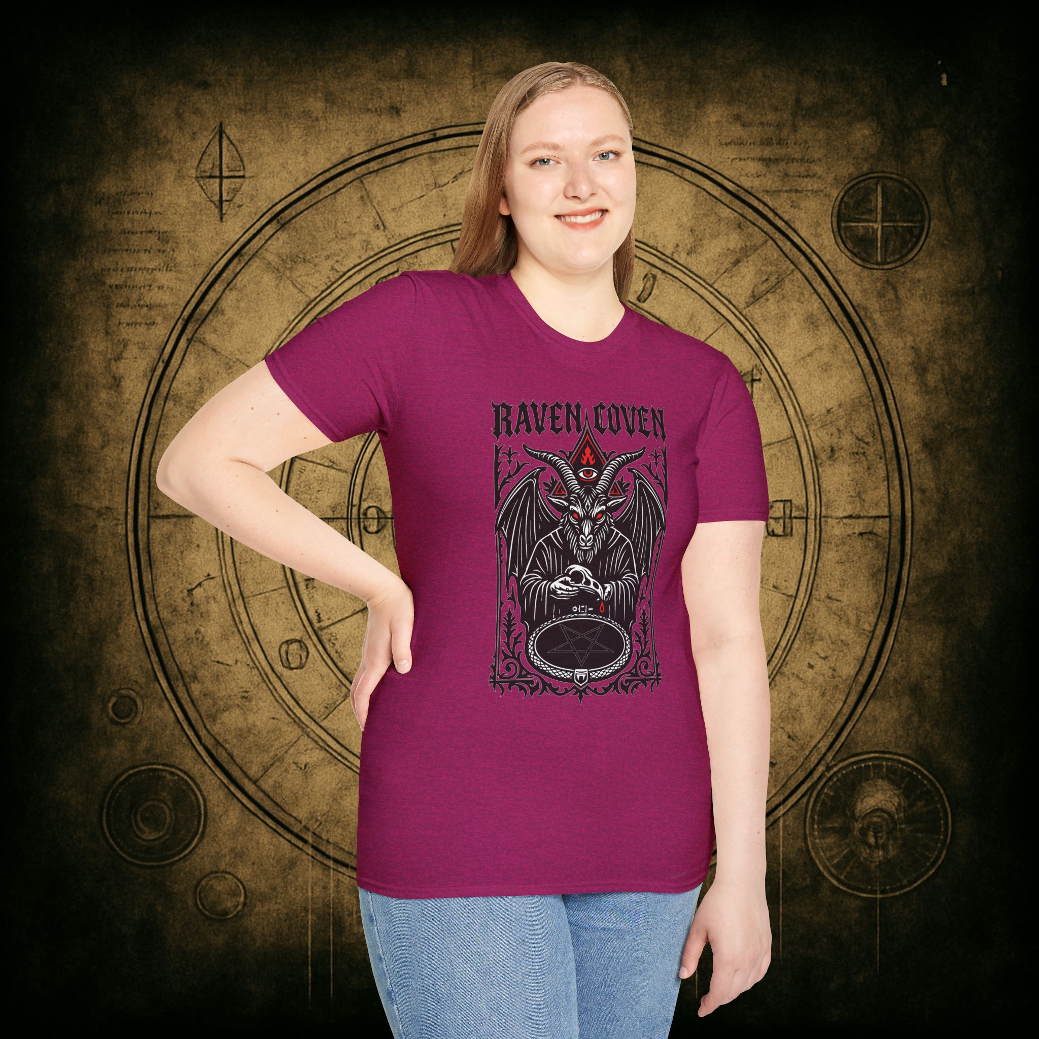 Raven Coven Initiation Unisex T-Shirt - Image 45