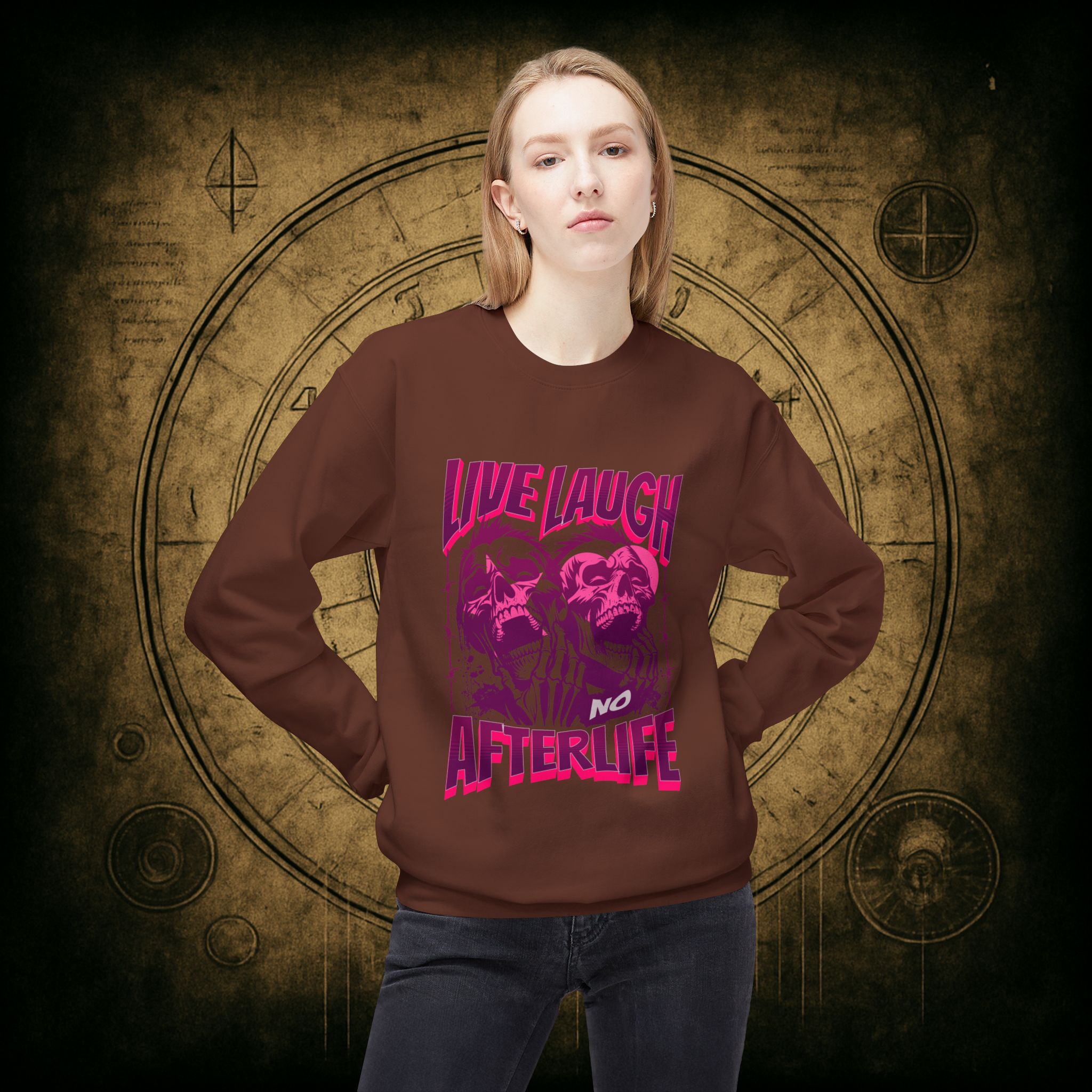 Live Laugh No Afterlife Unisex Sweatshirt - Image 11