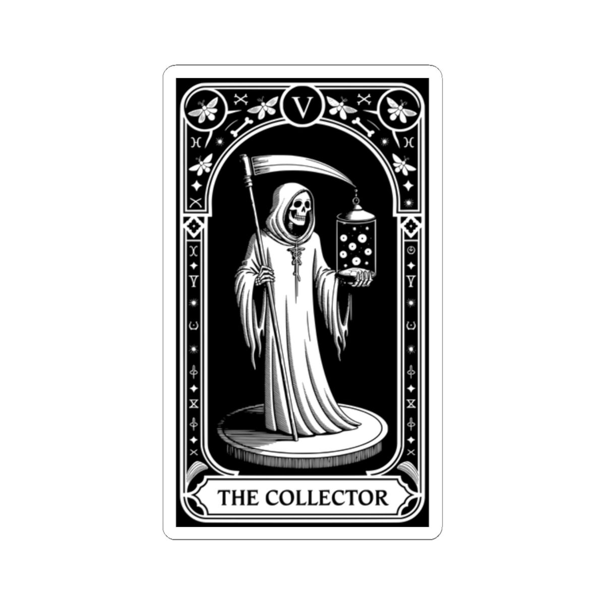 The Collector Tarot Kiss-Cut Sticker - Image 7