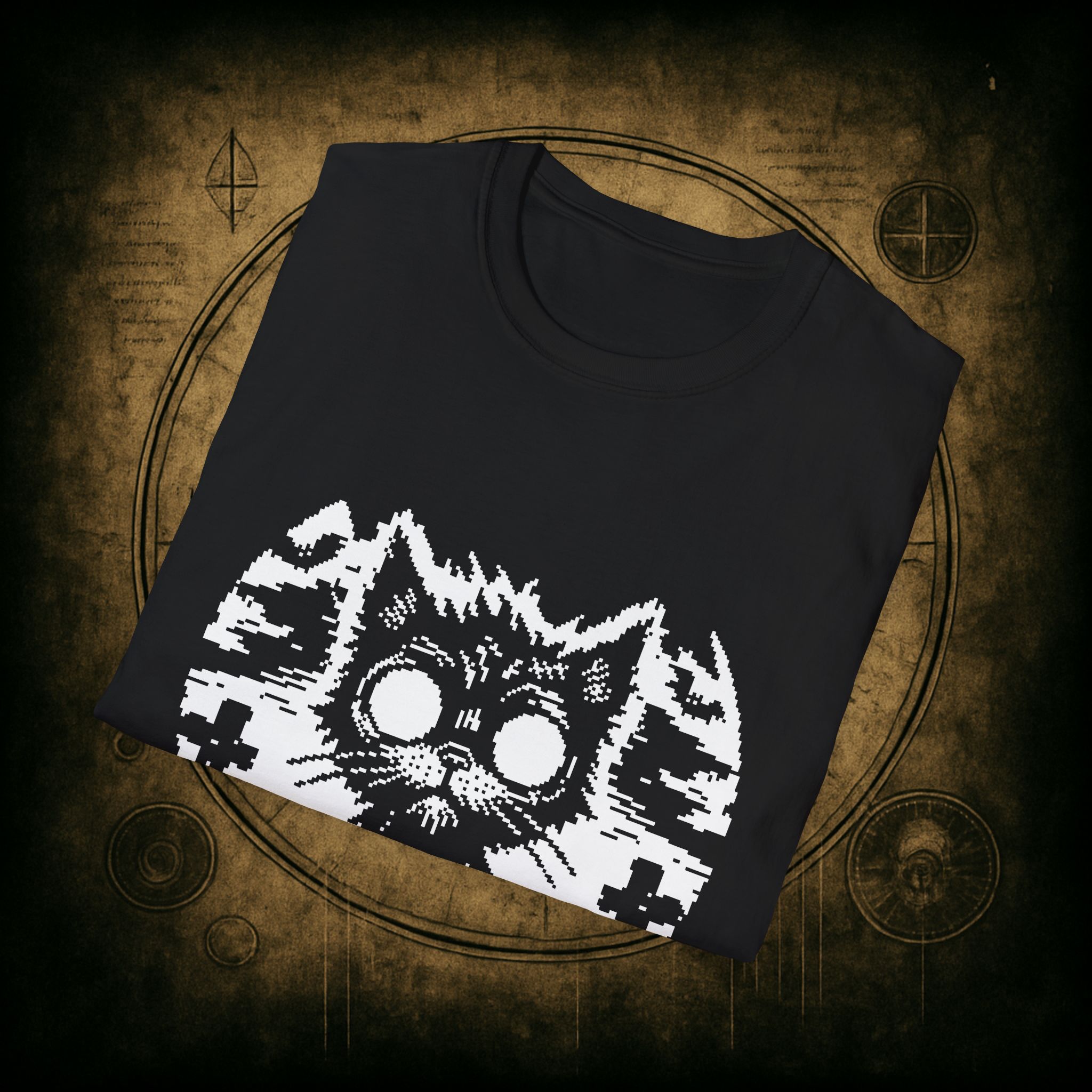 Zombie Cat Unisex T-Shirt - Image 4