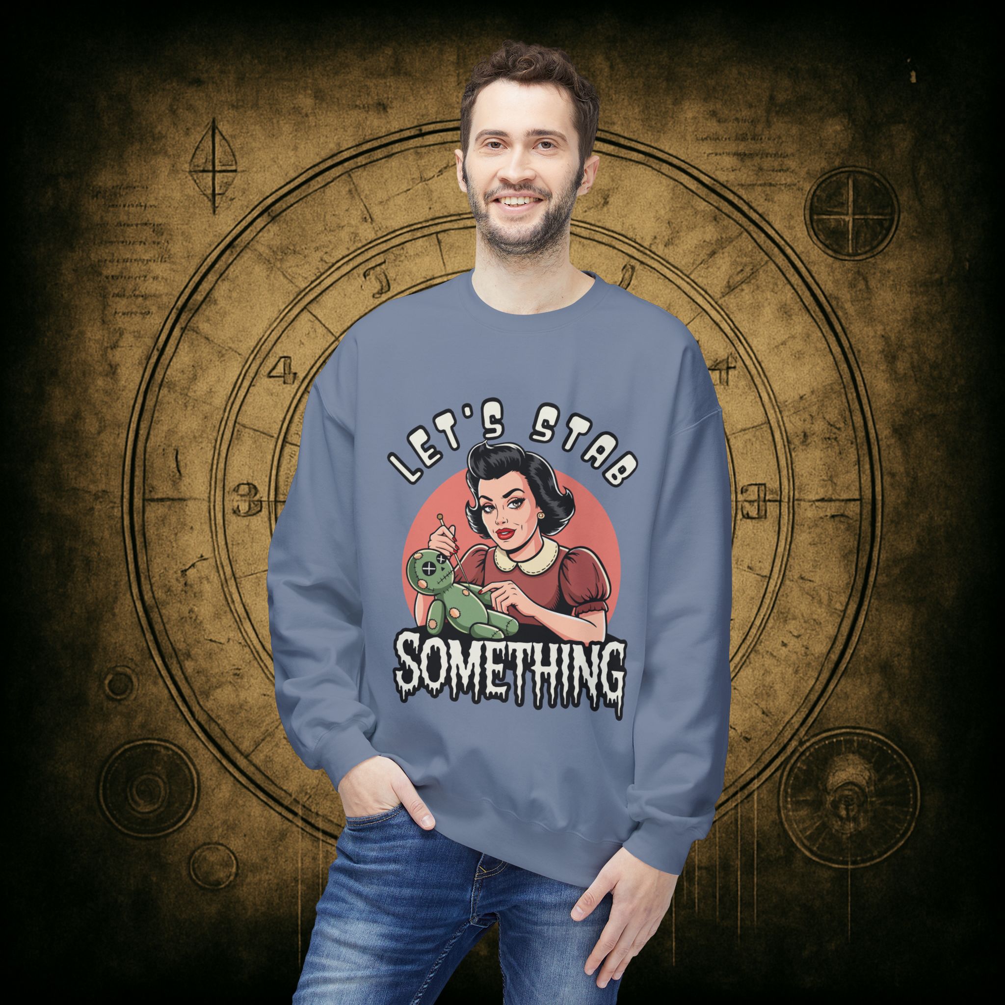 Let’s Stab Something Unisex Sweatshirt - Image 27