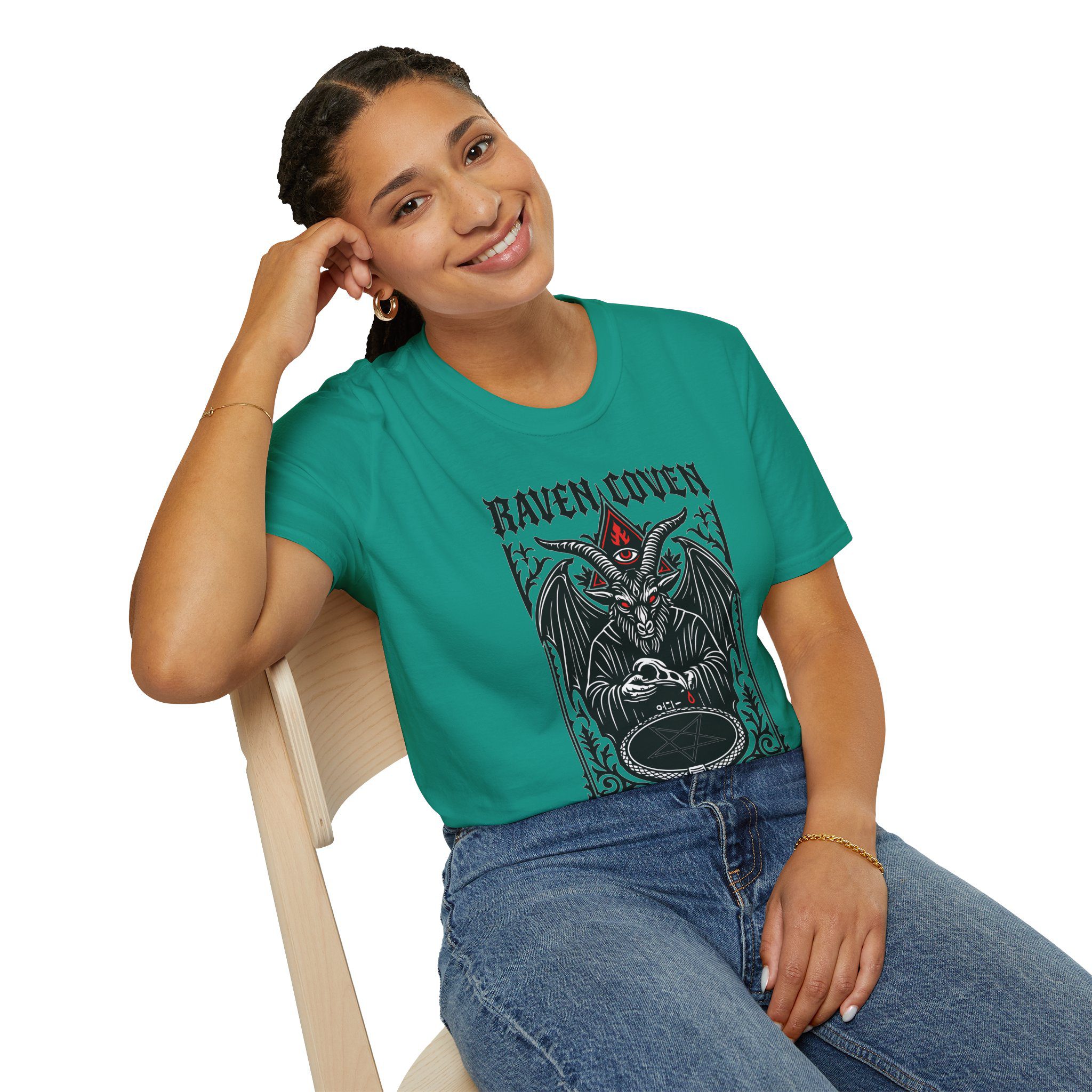 Raven Coven Initiation Unisex T-Shirt - Image 51