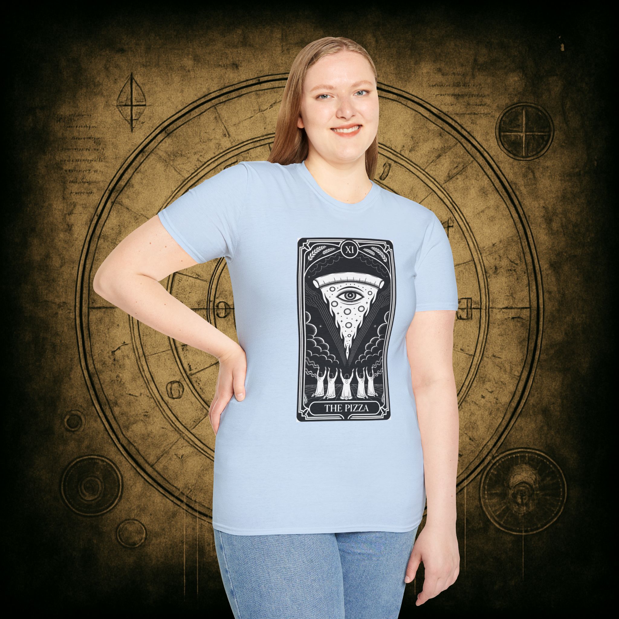 The Pizza Tarot Unisex T-Shirt - Image 50