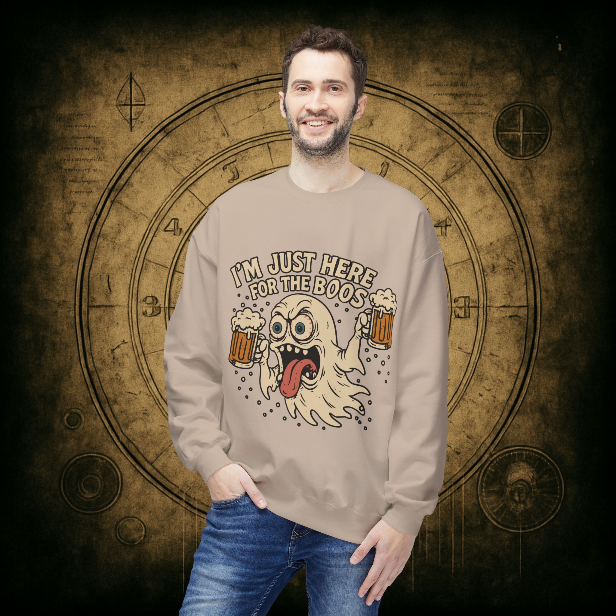 Here for the Boos Unisex Softstyle Sweatshirt - Image 15