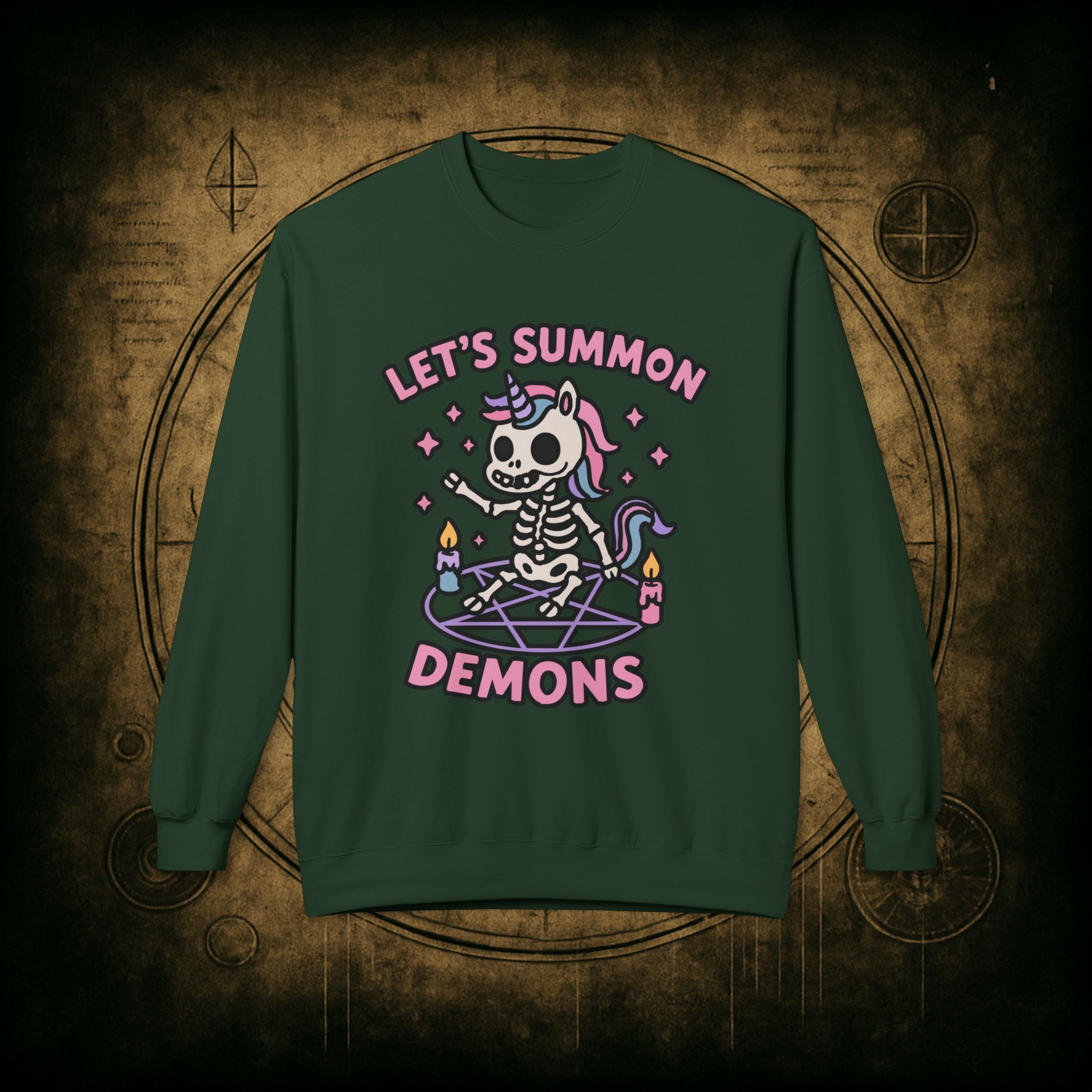 Let’s Summon Demons Unisex Sweatshirt - Image 19
