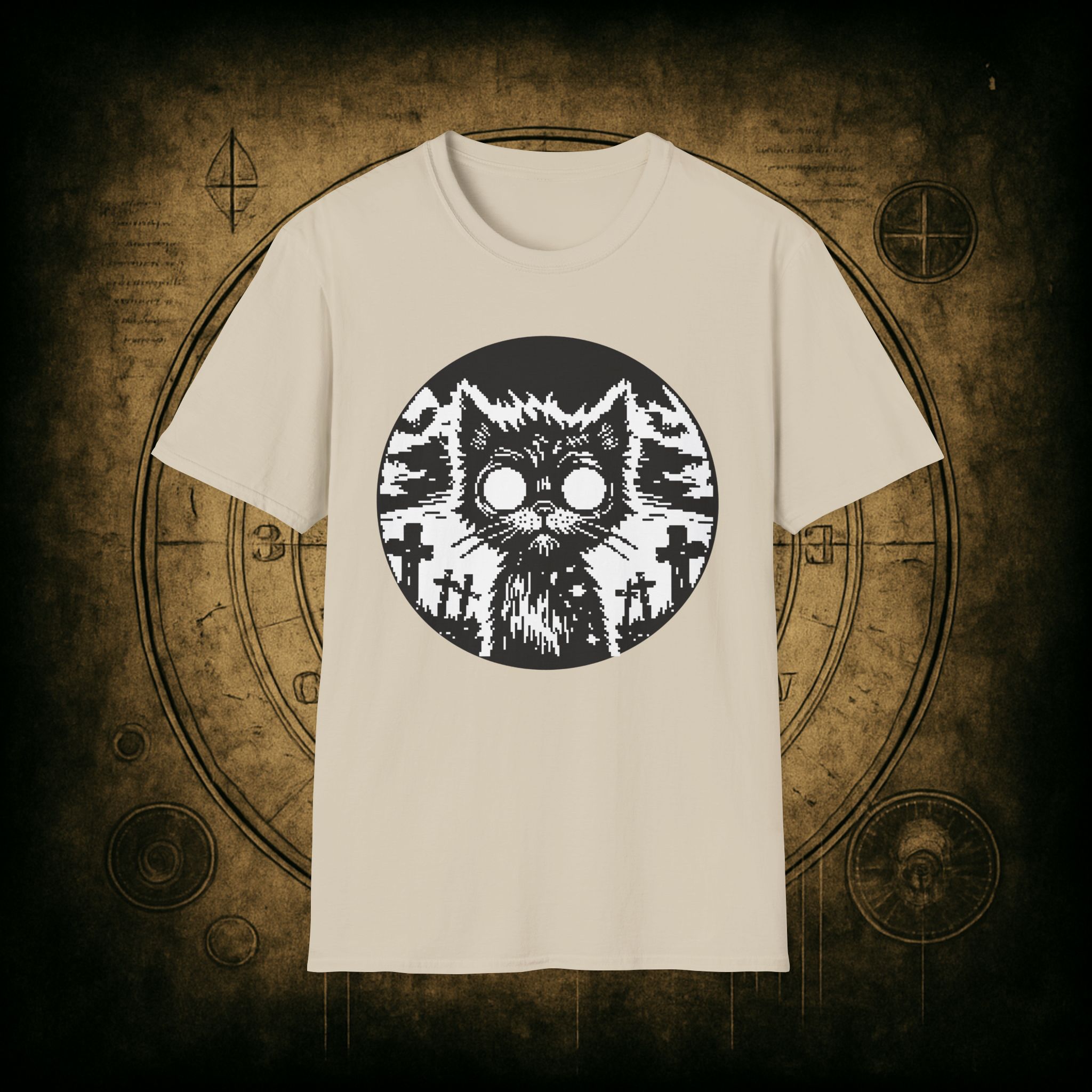 Zombie Cat Unisex T-Shirt - Image 17