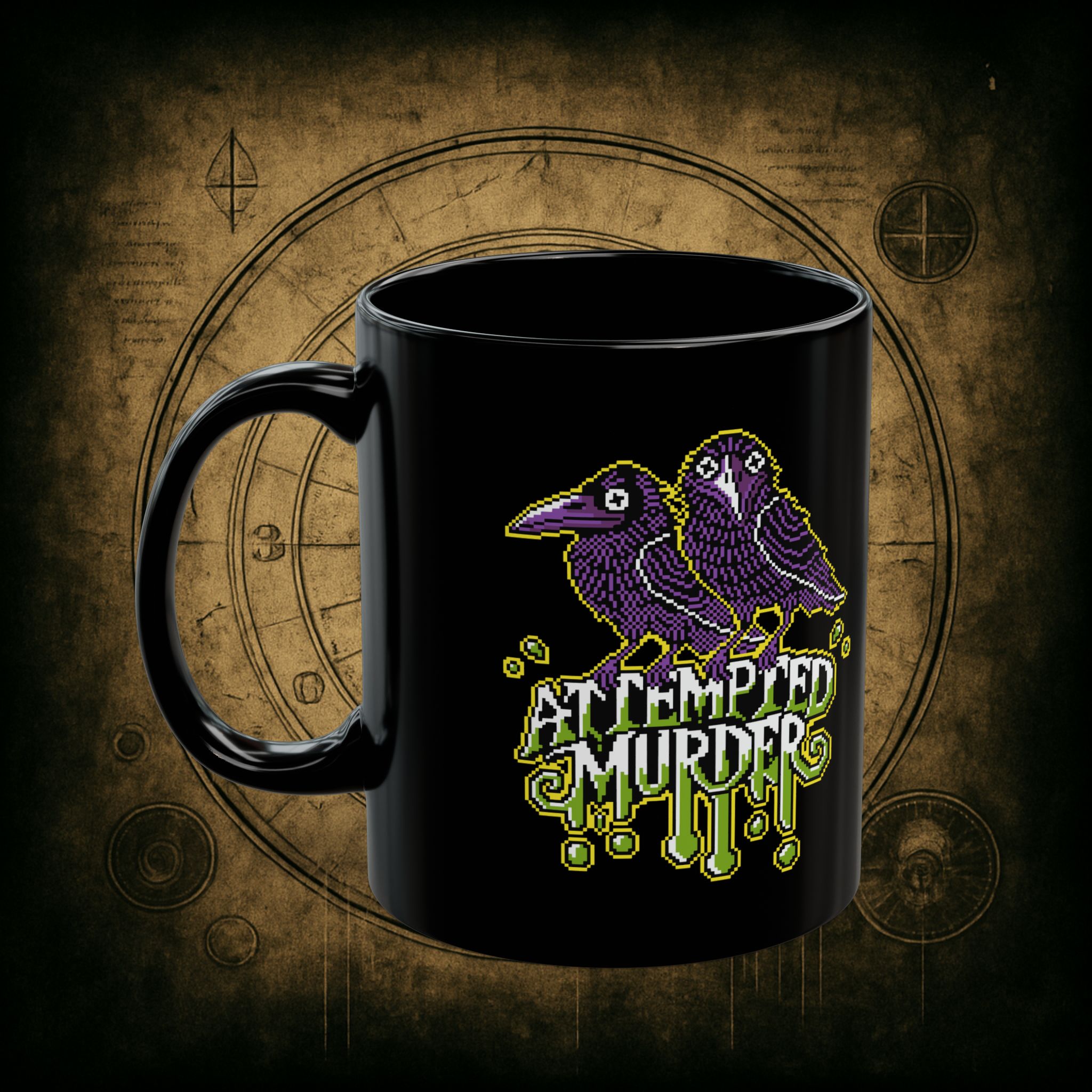 Attempted Murder Ceramic Mug - Image 3