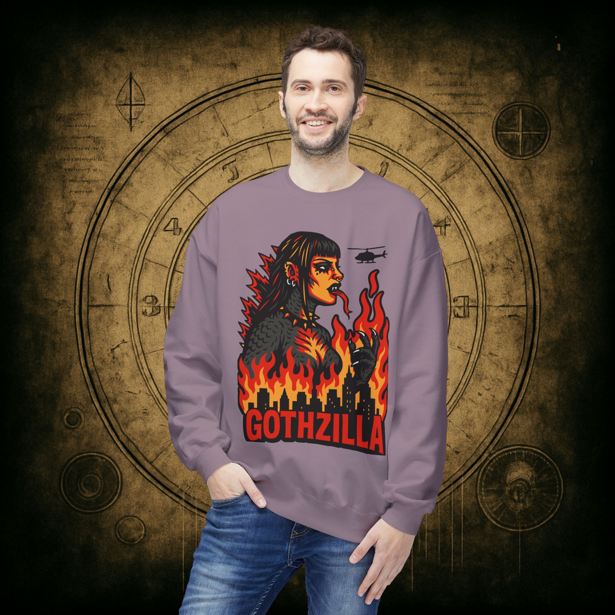 Gothzilla Unisex Sweatshirt - Image 39