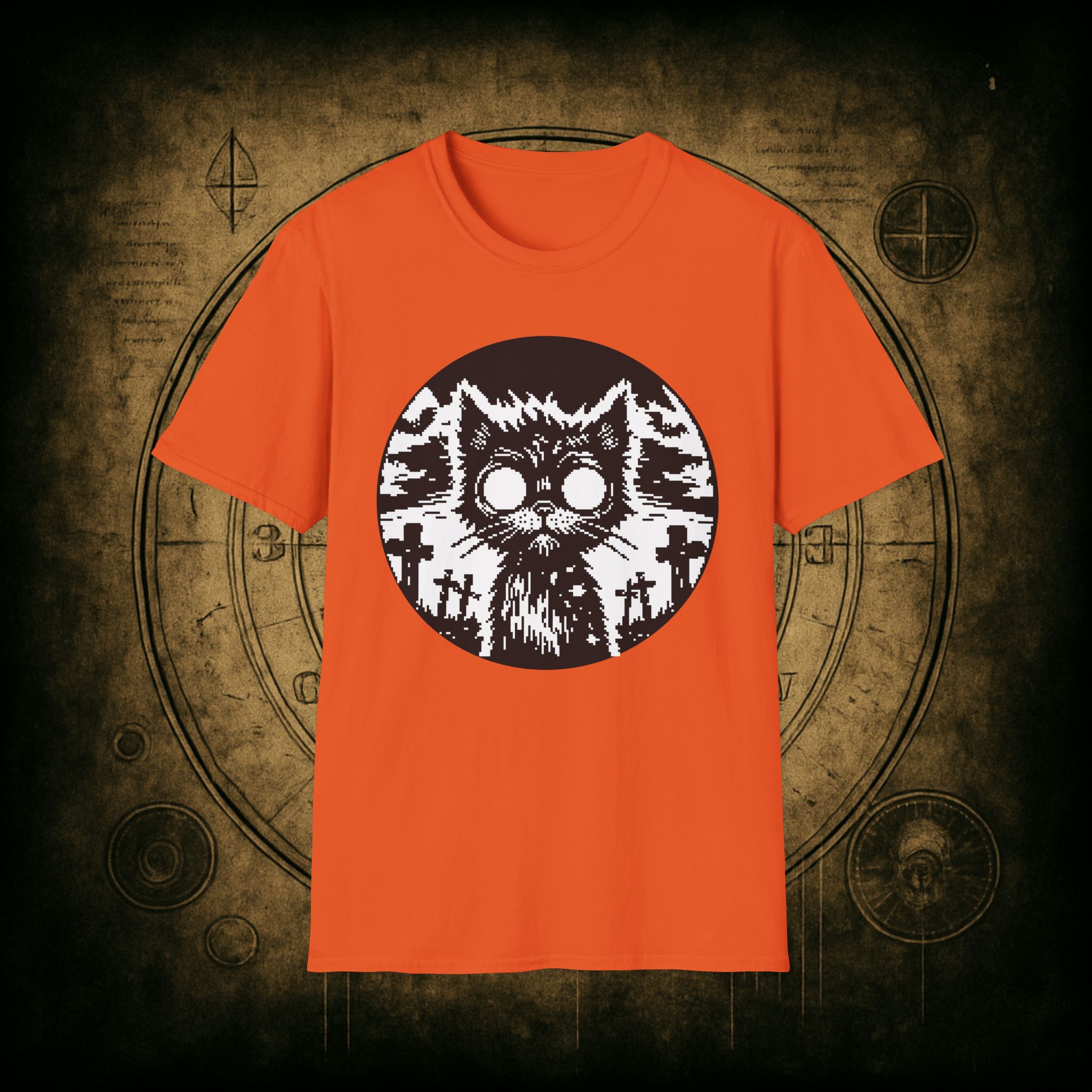 Zombie Cat Unisex T-Shirt - Image 27