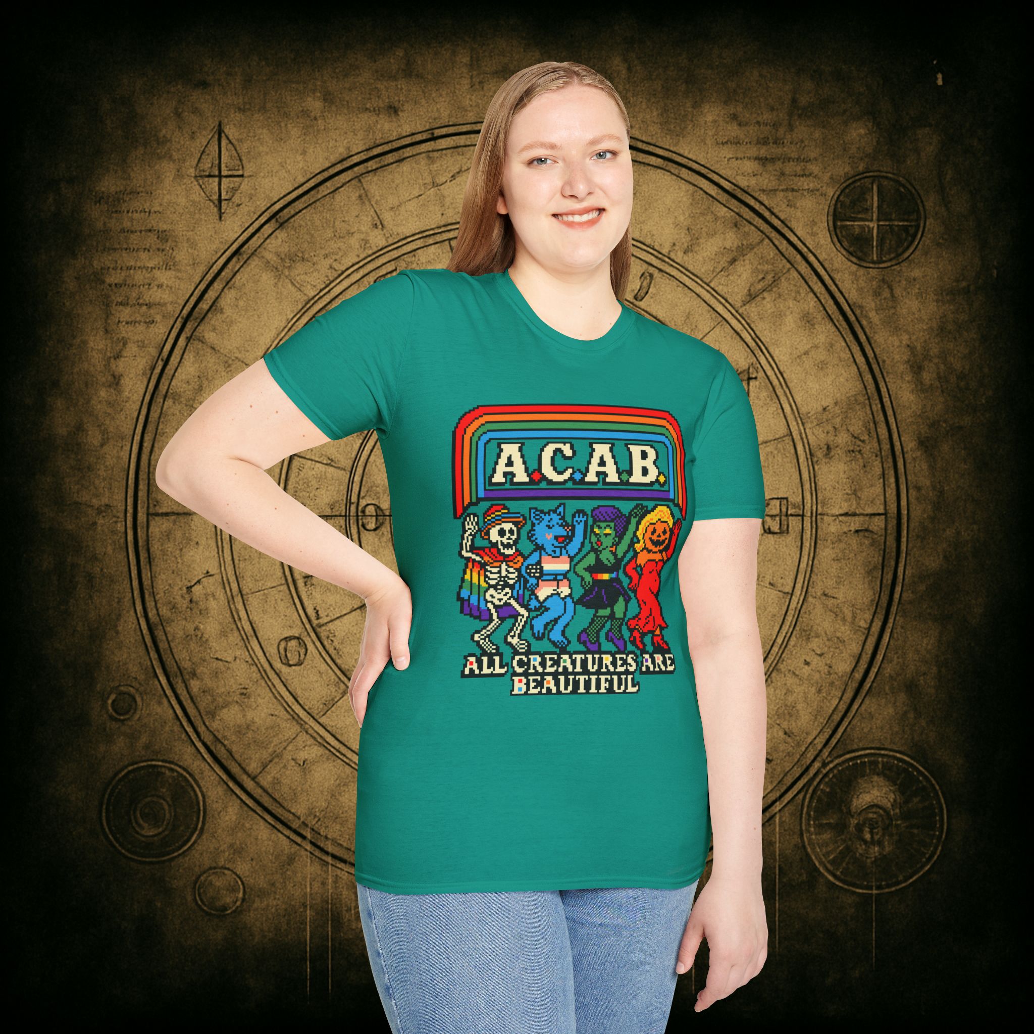 All Creatures are Beautiful Unisex T-Shirt - Image 50