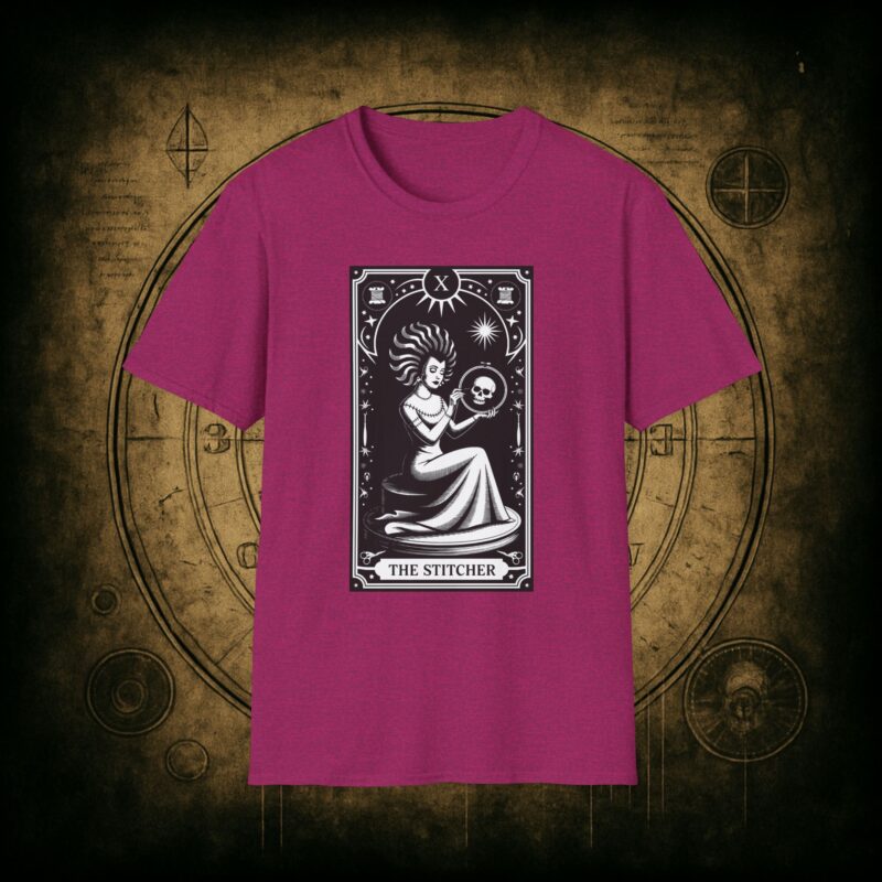 The Stitcher Tarot Unisex T-shirt - Image 38