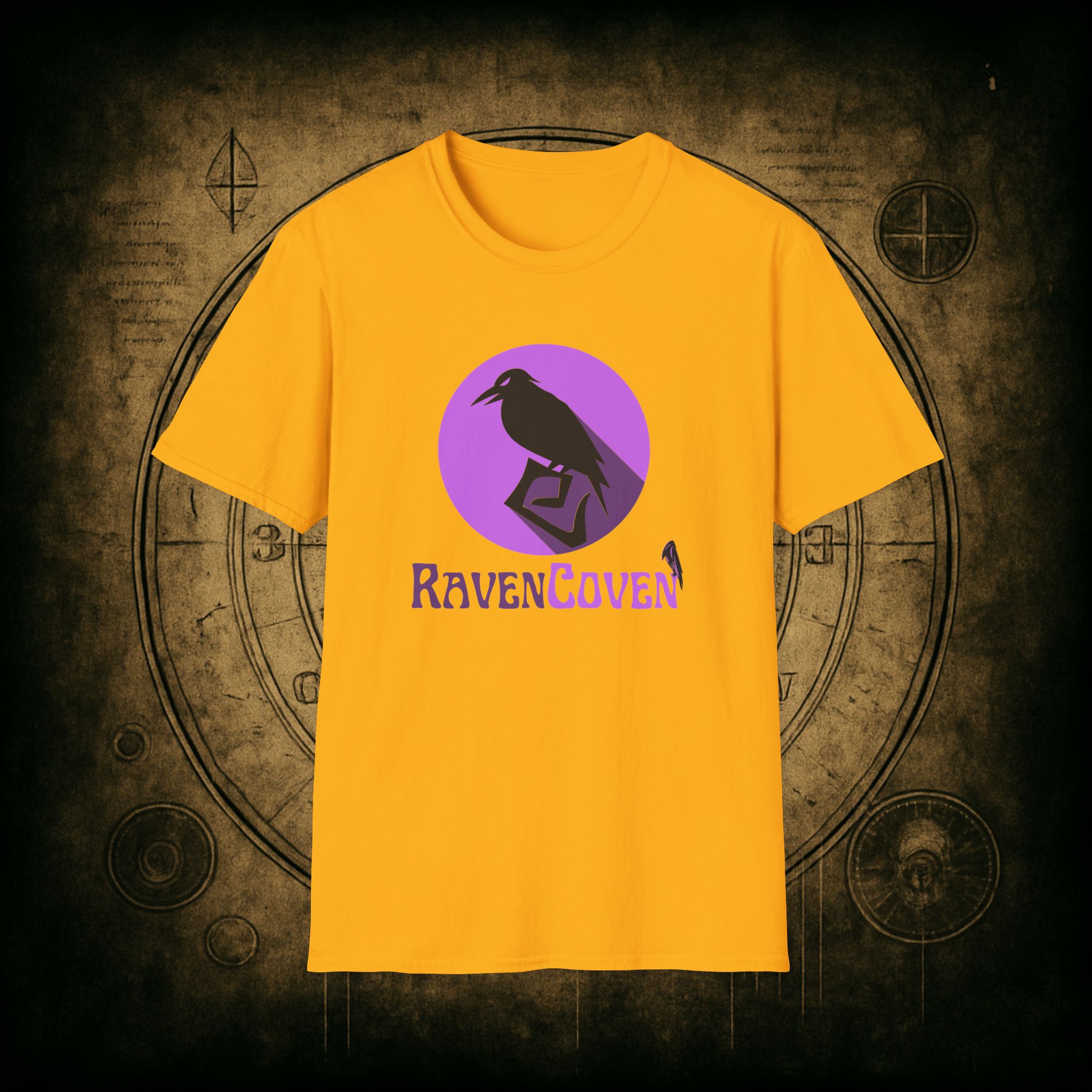 Raven Coven Logo Unisex T-Shirt - Image 27
