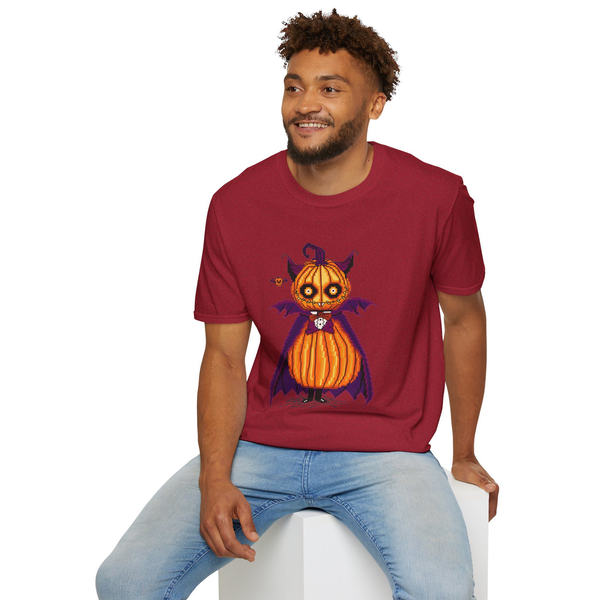 Count Pumpcula Unisex T-Shirt - Image 77