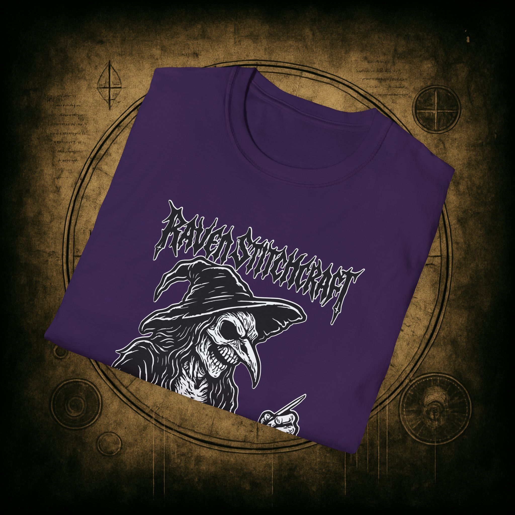 Raven Stitcher Unisex T-Shirt - Image 59