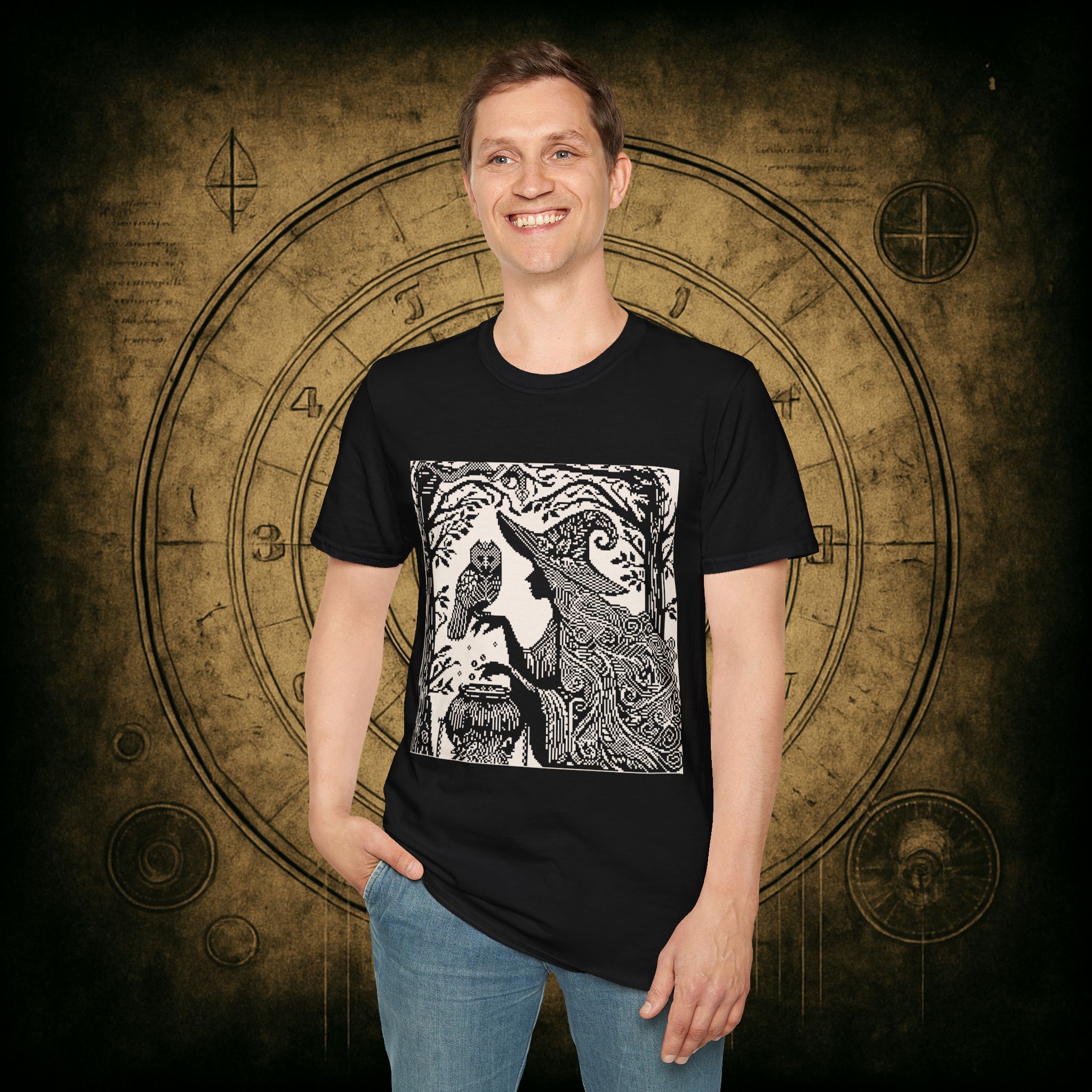 Wood Witch 2 Unisex T-Shirt - Image 13