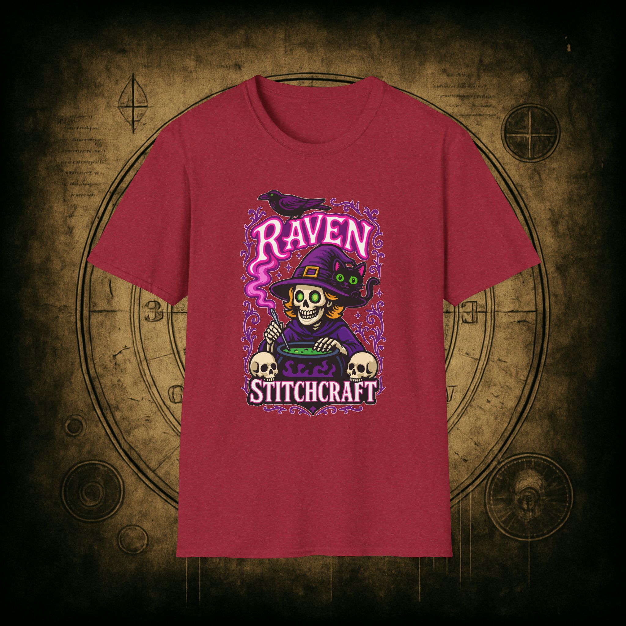 Raven Stitch Craft Brewing Unisex T-Shirt - Image 73