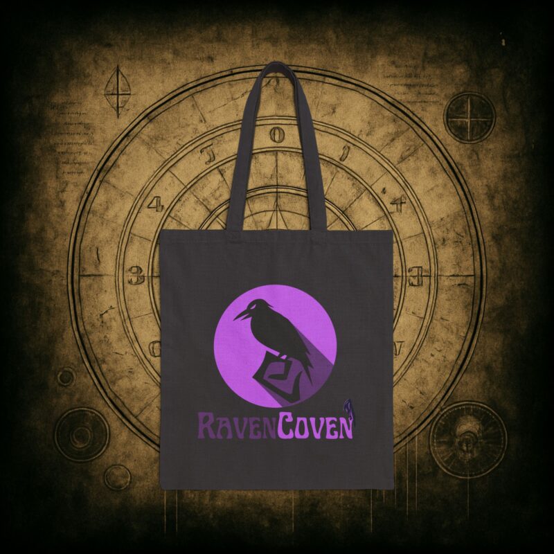 Raven Coven Logo Tote Bag