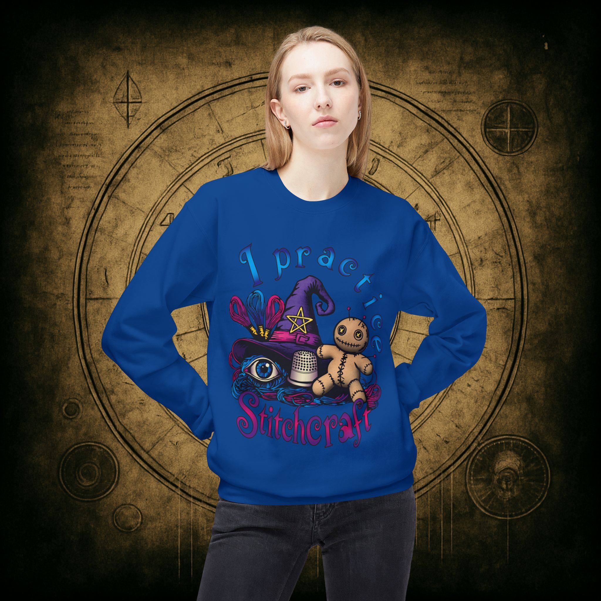 I Practice Stitchcraft Unisex Sweatshirt - Image 32