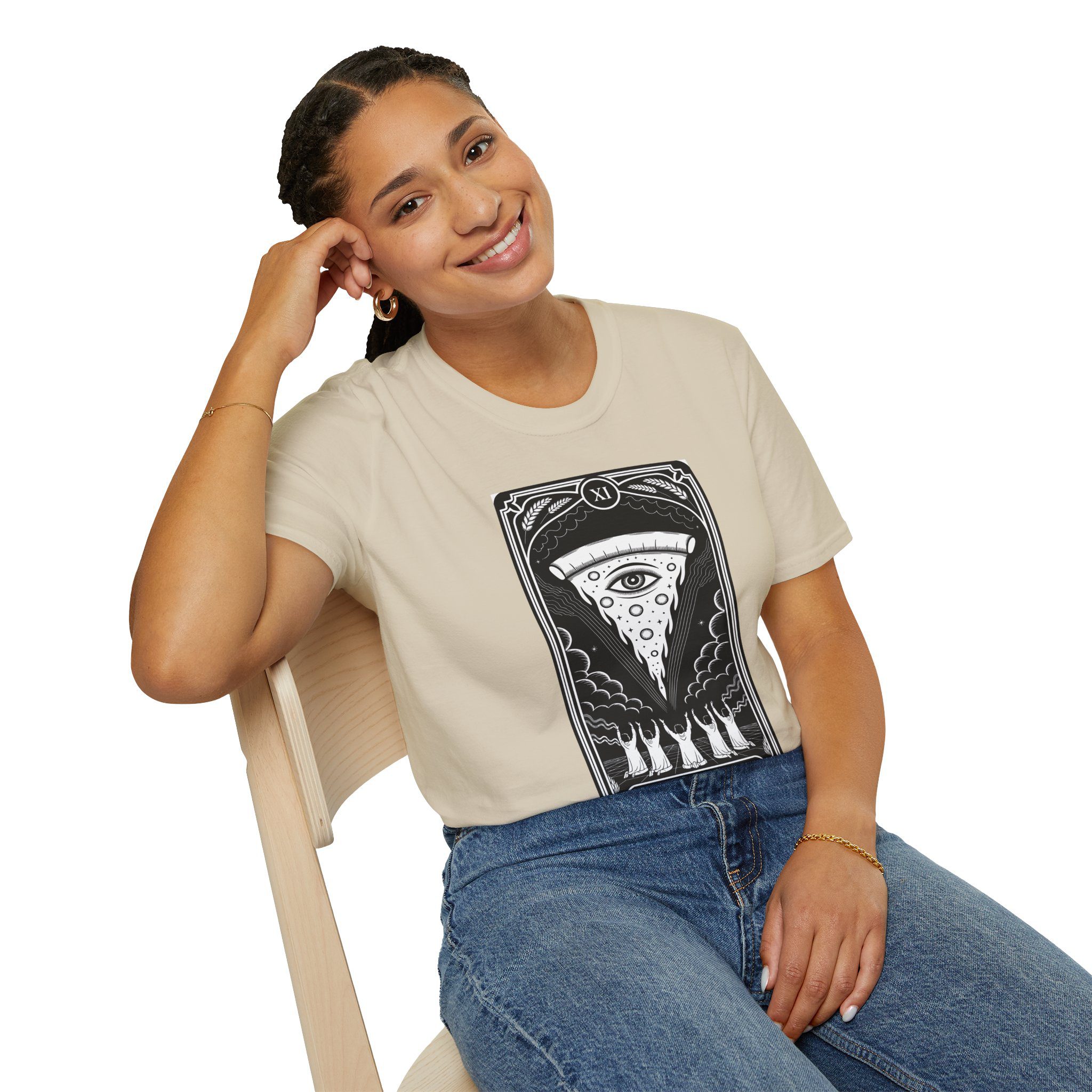 The Pizza Tarot Unisex T-Shirt - Image 20
