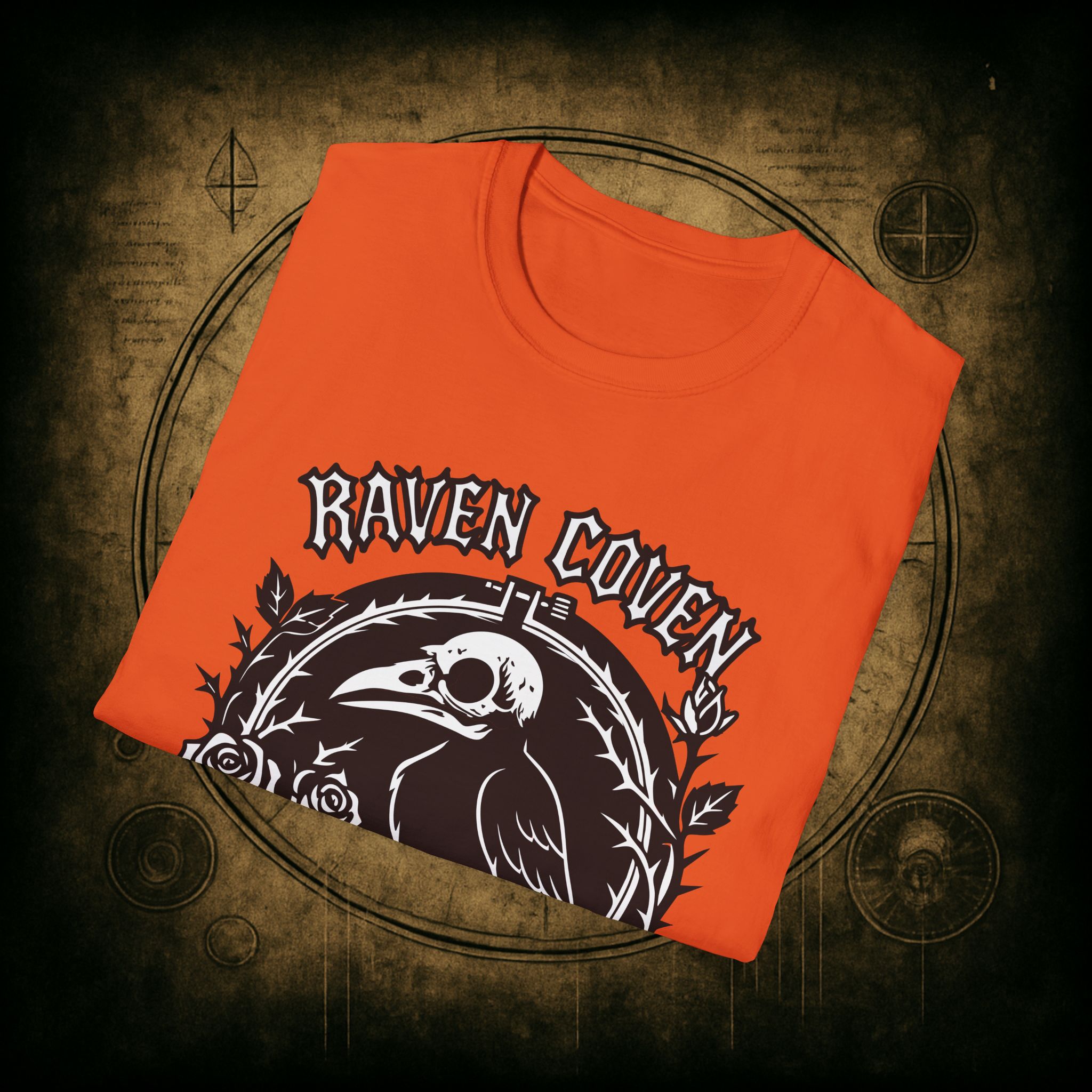 Raven of the Coven Raven Unisex T-Shirt - Image 15