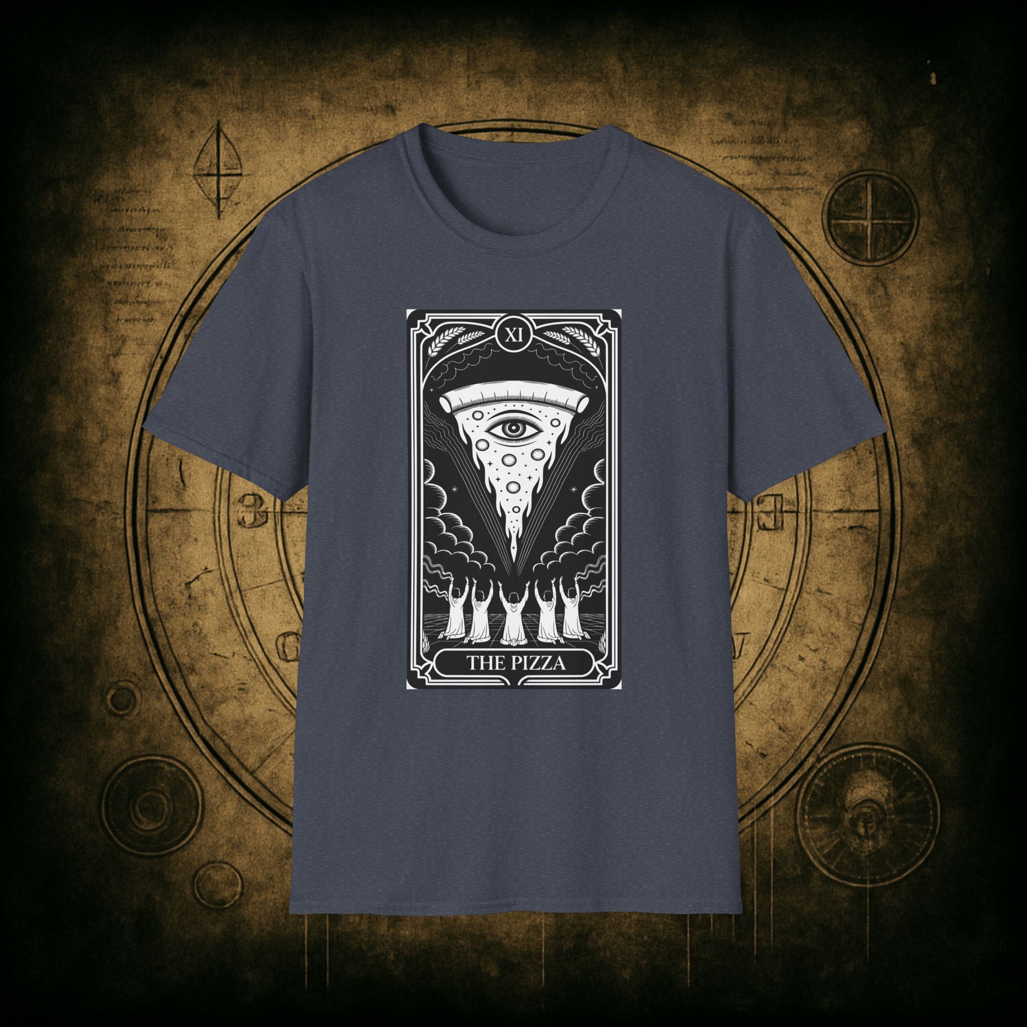 The Pizza Tarot Unisex T-Shirt - Image 53