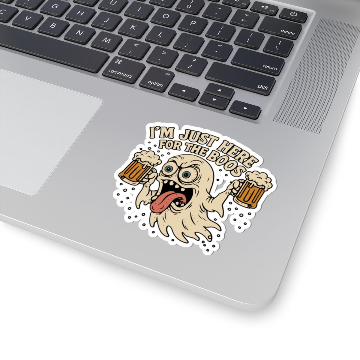 Here for the Boos Kiss-Cut Sticker - Image 14