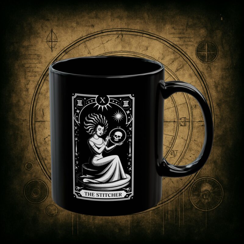 The Stitcher Tarot Ceramic Mug