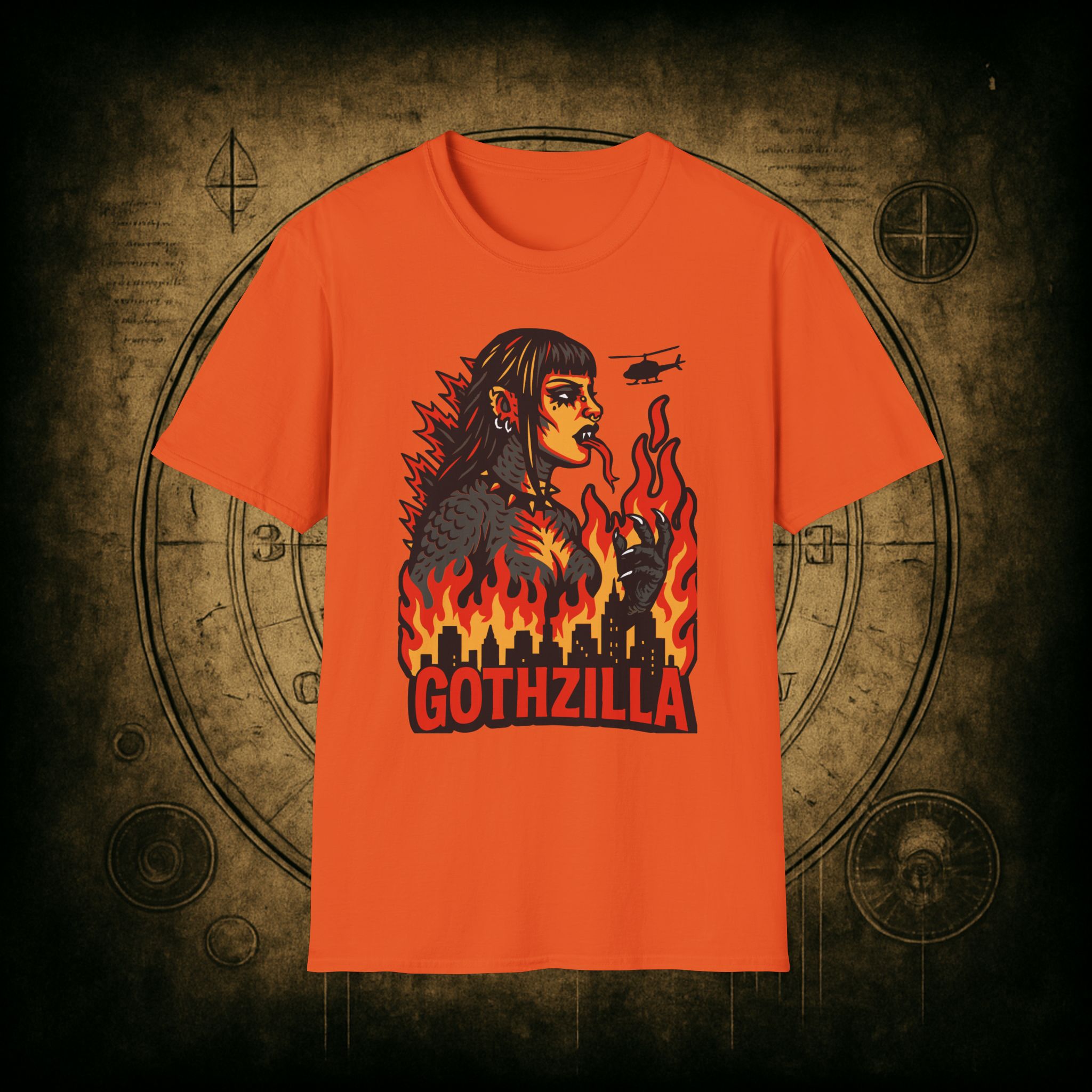 Gothzilla Unisex T-shirt - Image 27