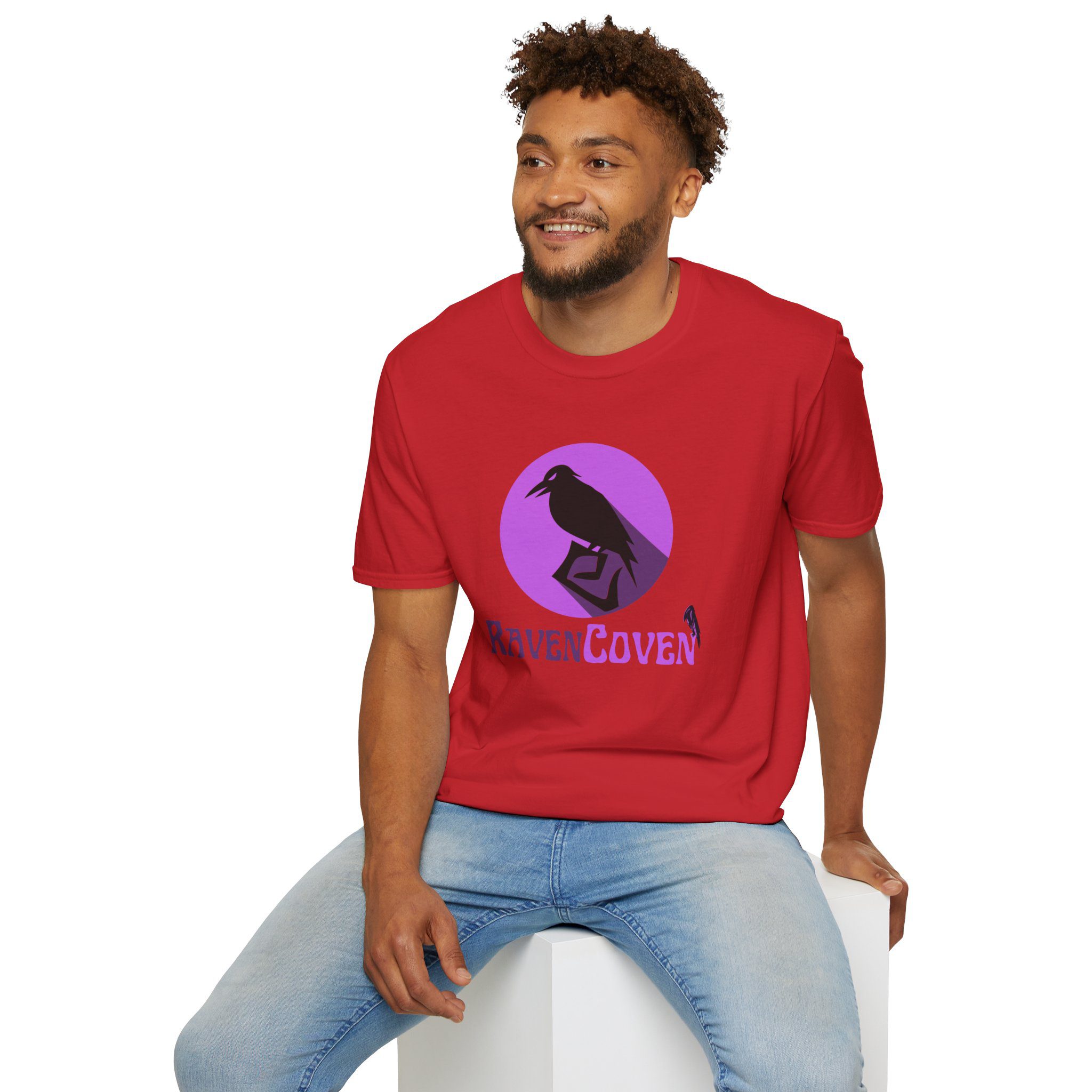 Raven Coven Logo Unisex T-Shirt - Image 72