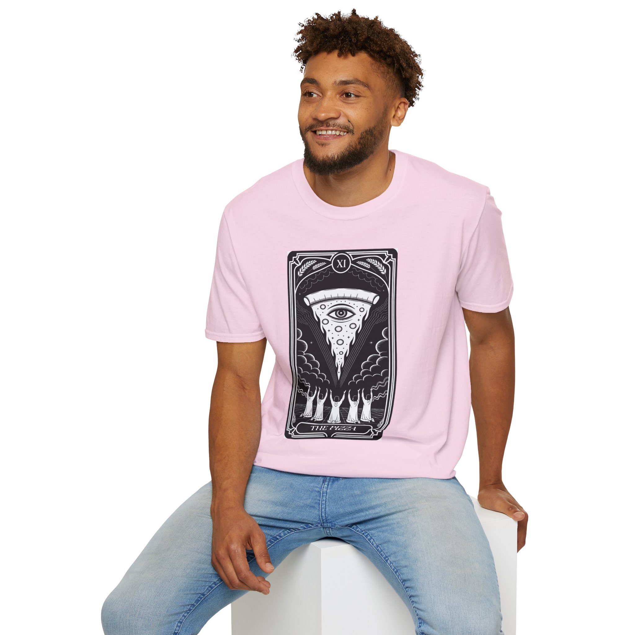 The Pizza Tarot Unisex T-Shirt - Image 67