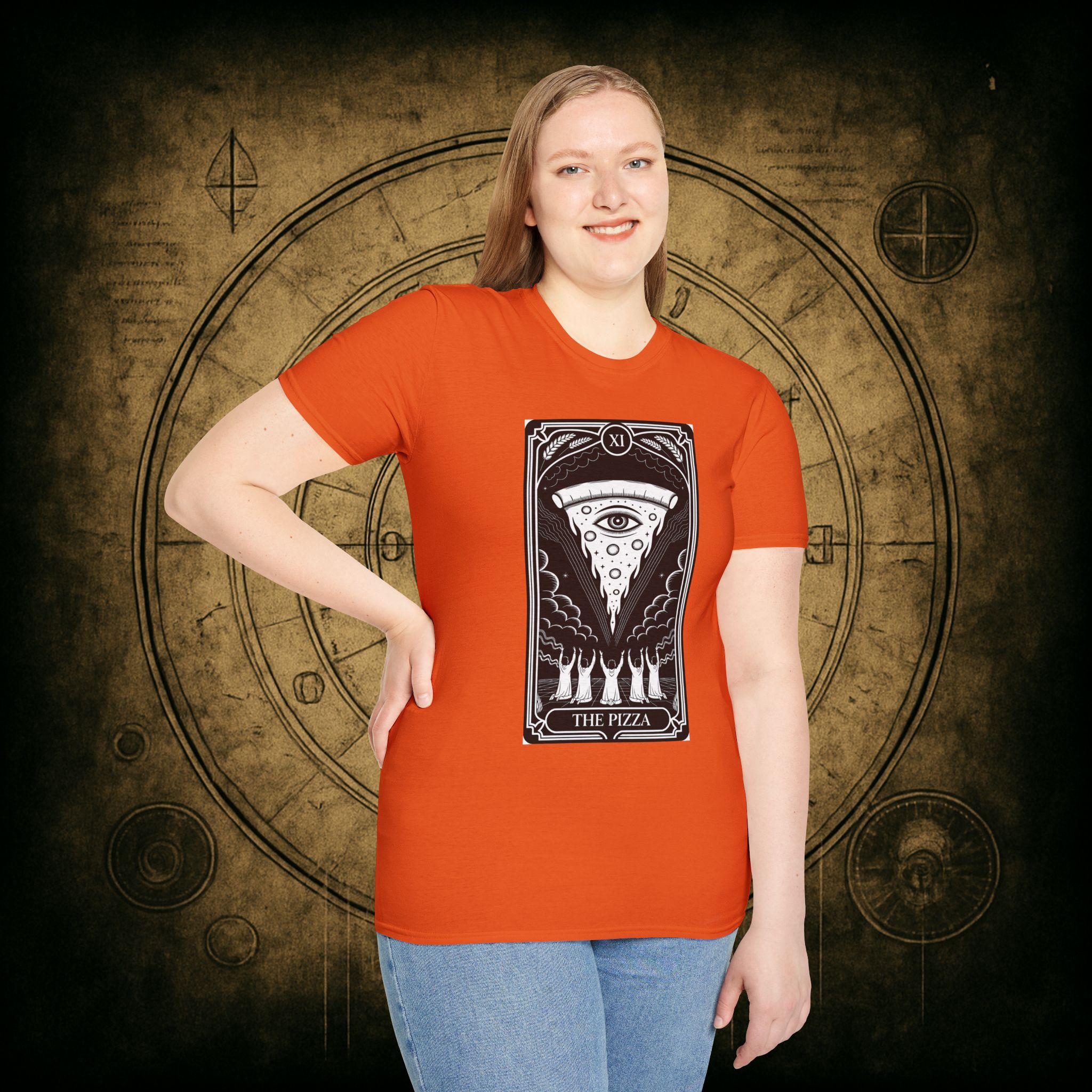 The Pizza Tarot Unisex T-Shirt - Image 31