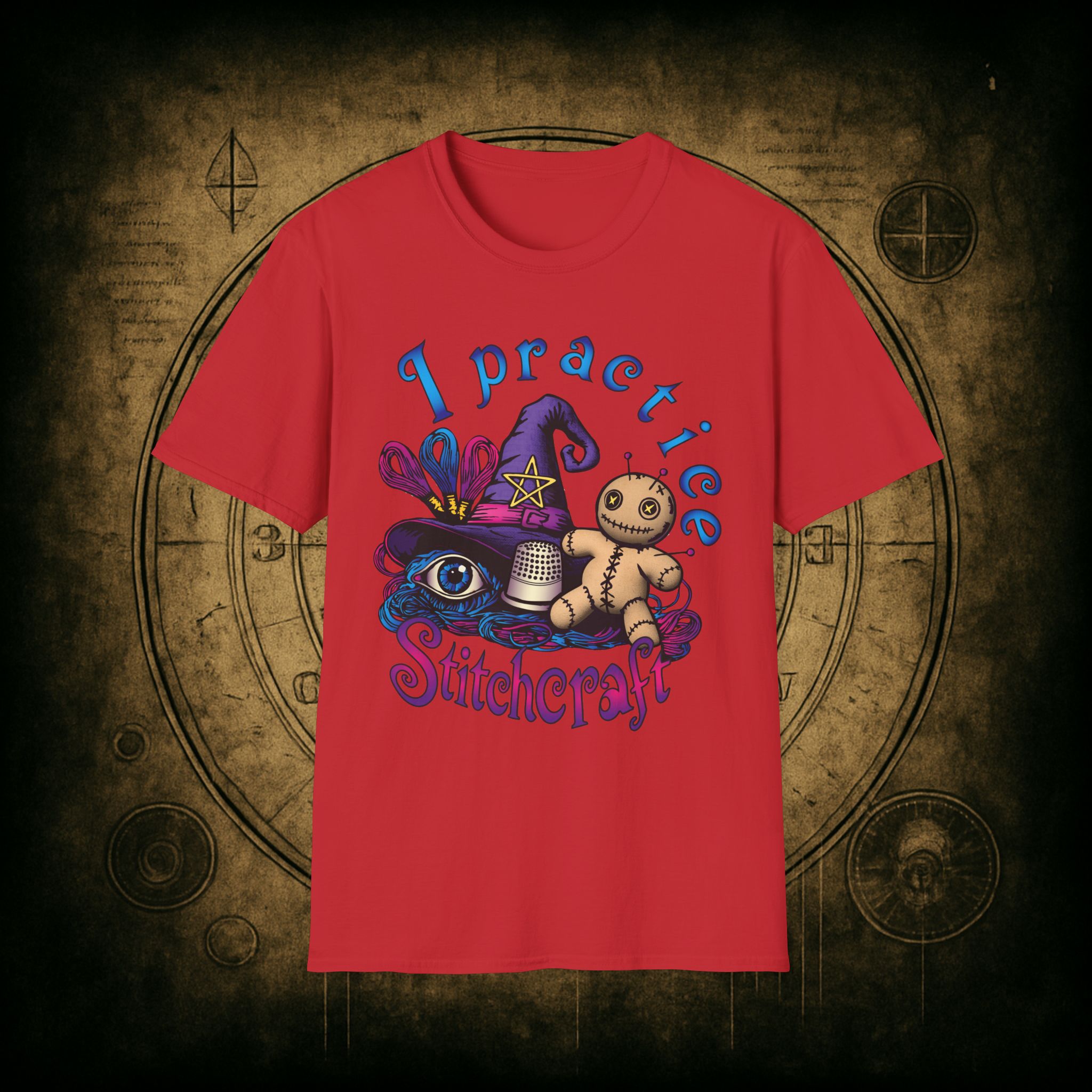 I Practice Stitchcraft Unisex T-Shirt - Image 68