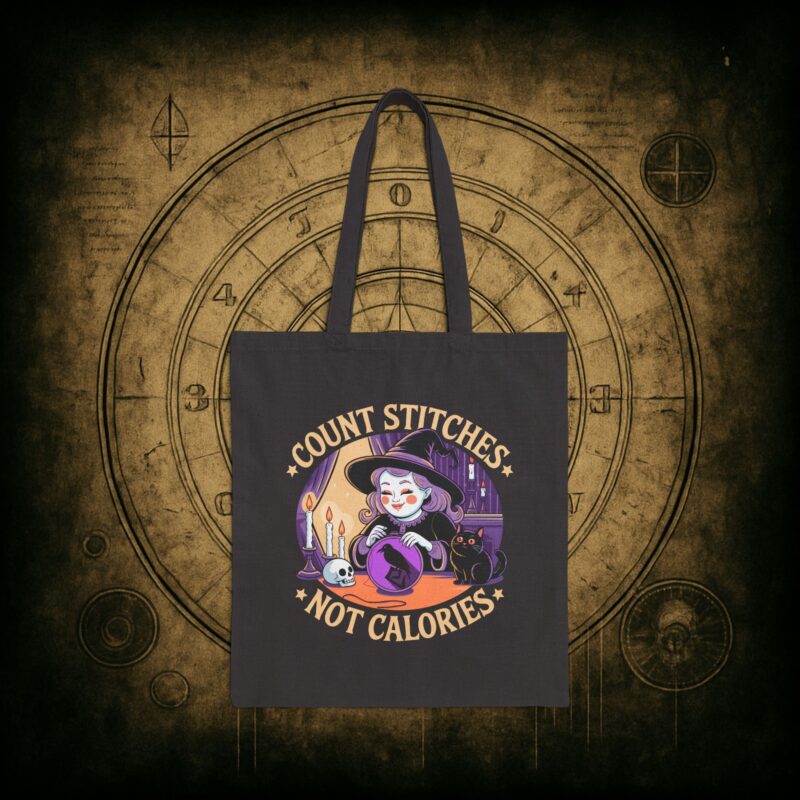 Count Stitches Not Calories Tote Bag