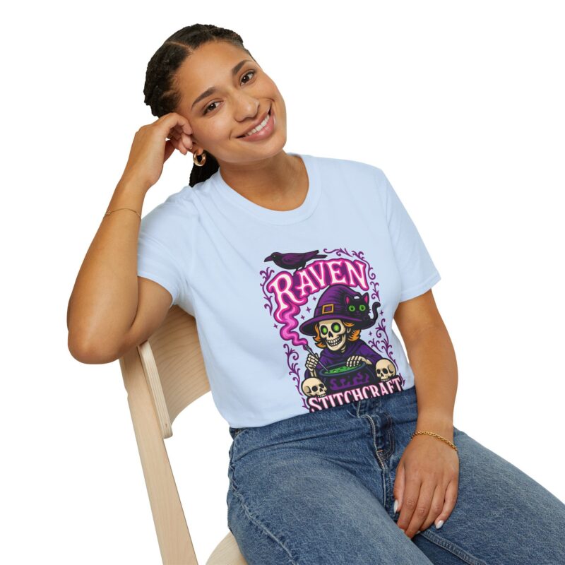Raven Stitch Craft Brewing Unisex T-Shirt - Image 56