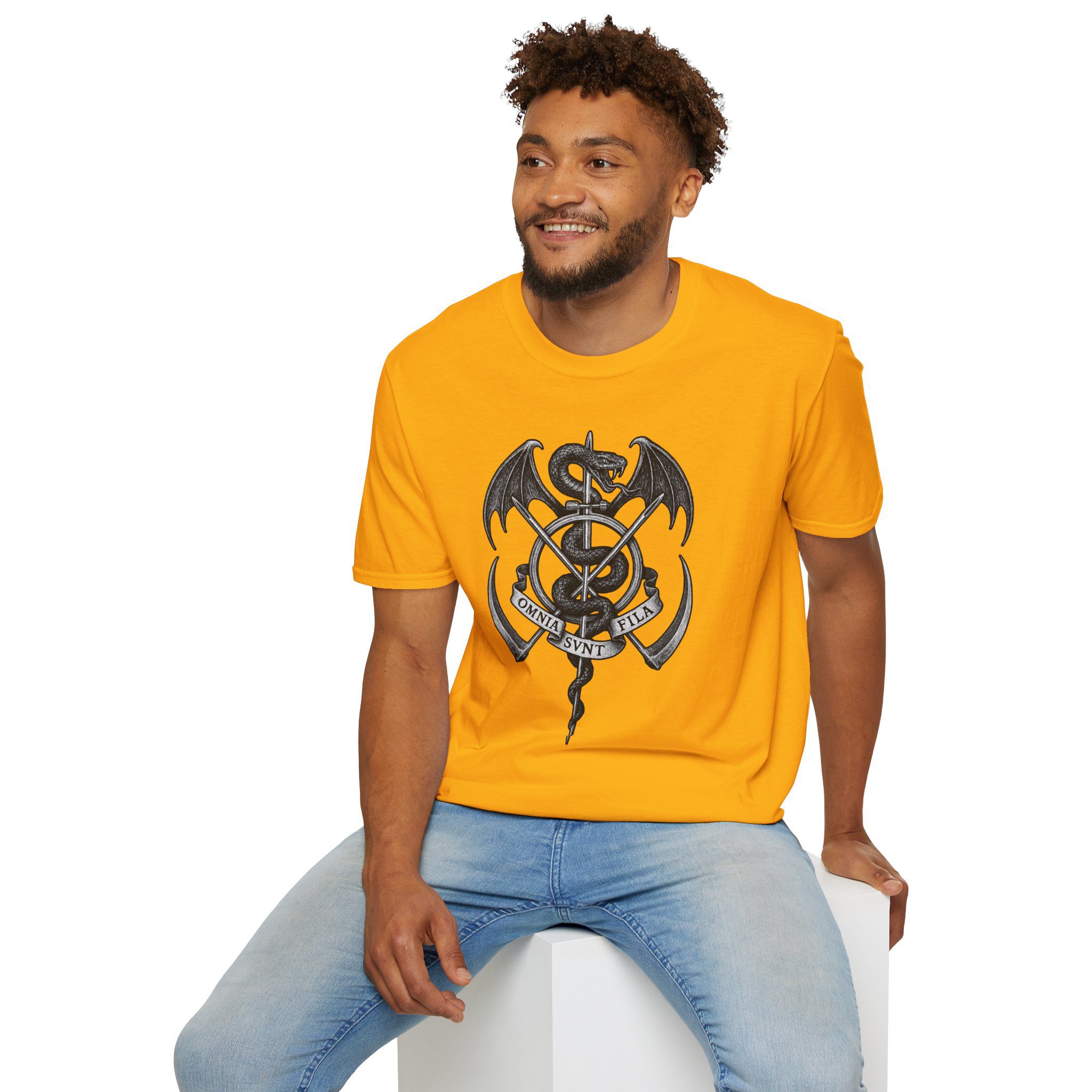 Omnia Sunt Fila Unisex T-shirt - Image 26