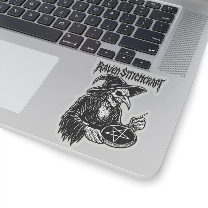 Raven Stitcher Kiss-Cut Sticker - Image 17