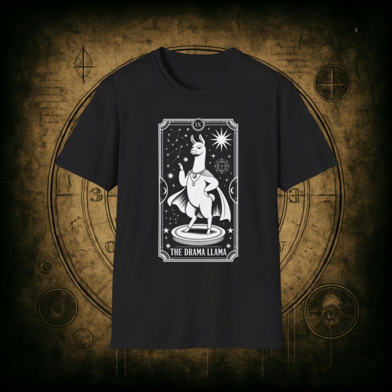 The Drama Llama Tarot Unisex T-Shirt