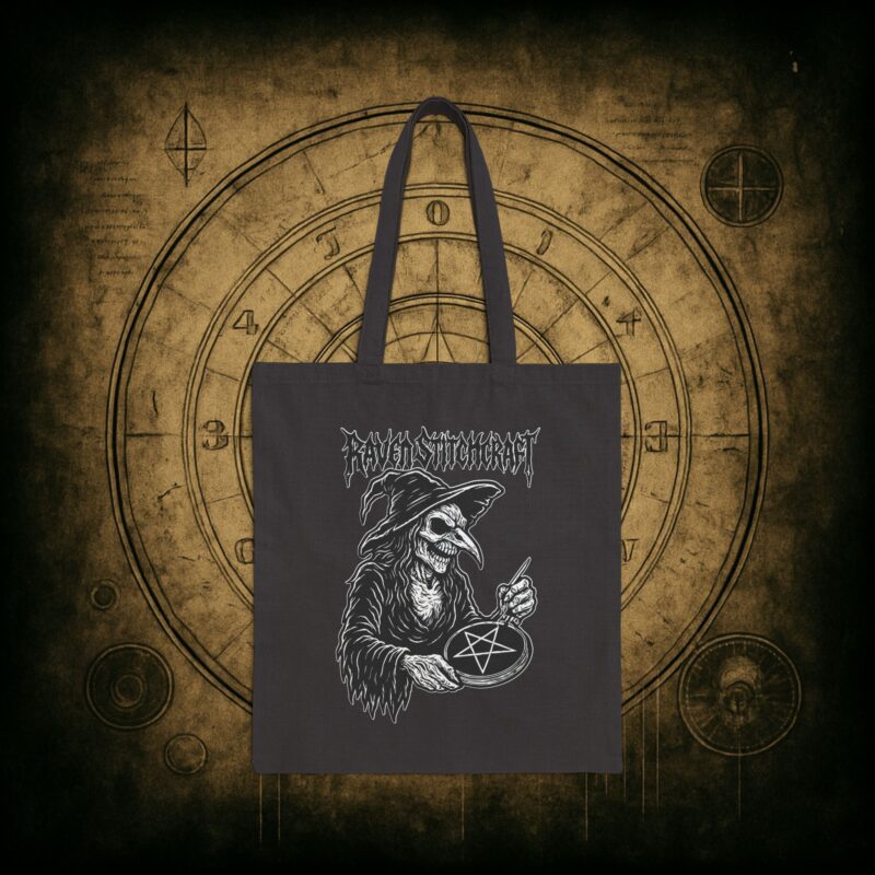 Raven Stitcher Tote Bag